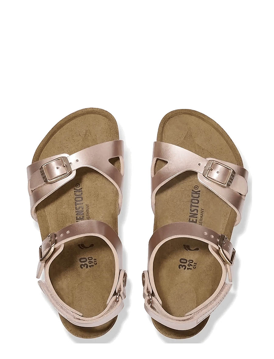 Birkenstock - Rio AS Kids BF - sussid - electric metallic copper - 1