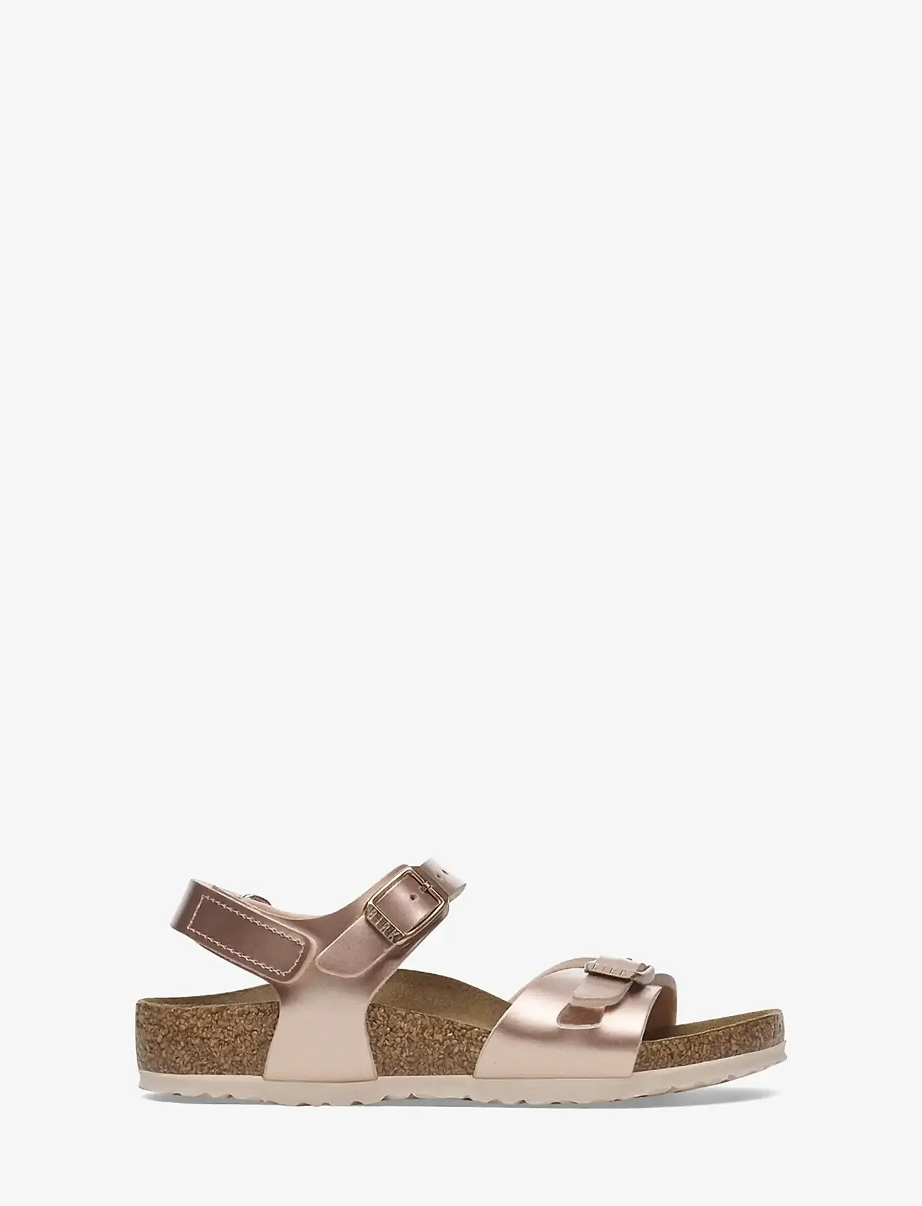 Birkenstock - Rio AS Kids BF - hjemmesko - electric metallic copper - 2