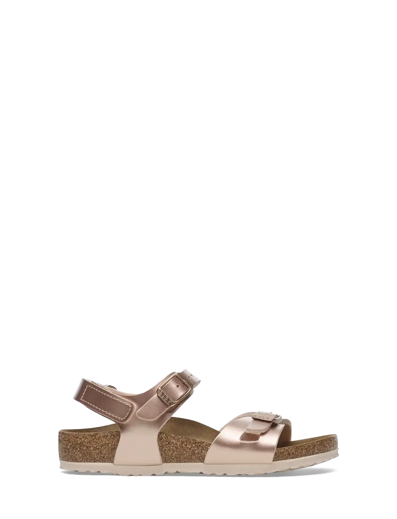 Birkenstock - Rio AS Kids BF - hjemmesko - electric metallic copper - 2