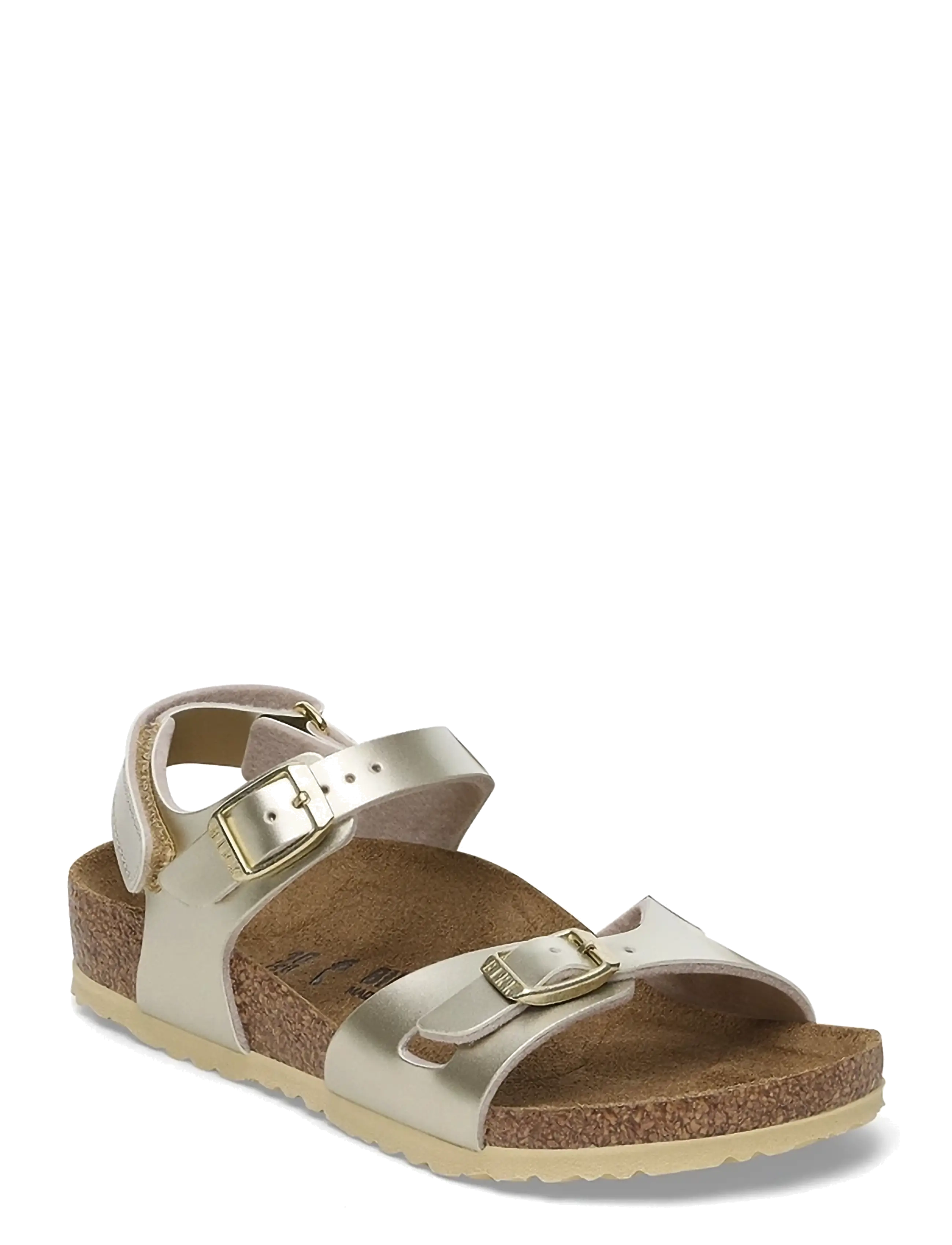 Birkenstock Rio AS Kids BF - Sussid - ELECTRIC METALLIC GOLD / gold