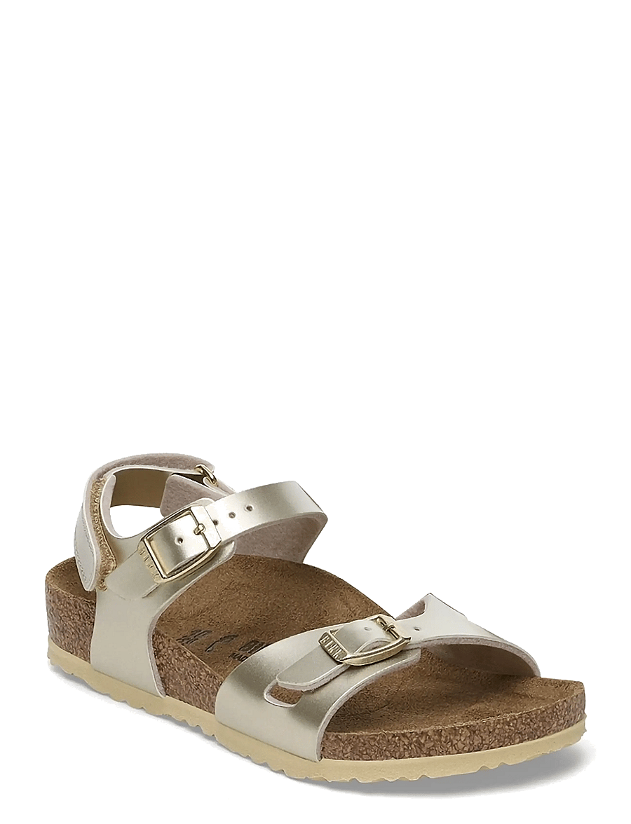 Birkenstock - Rio AS Kids BF Electric Metallic Gold - instappers - electric metallic gold - 0