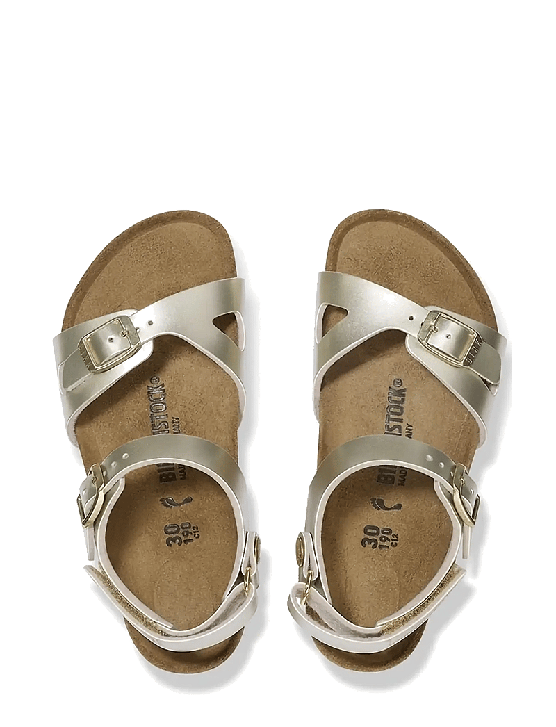 Birkenstock - Rio AS Kids BF Electric Metallic Gold - hausschuhe - electric metallic gold - 1