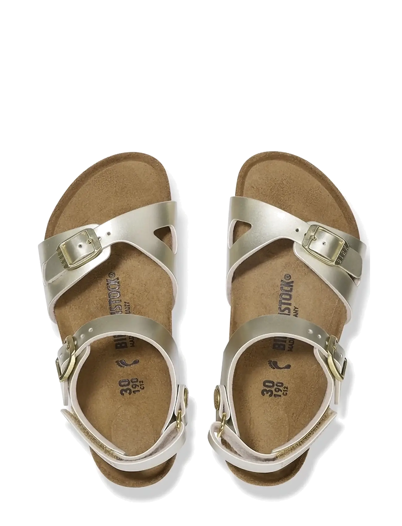 Birkenstock - Rio AS Kids BF Electric Metallic Gold - sussid - electric metallic gold - 1