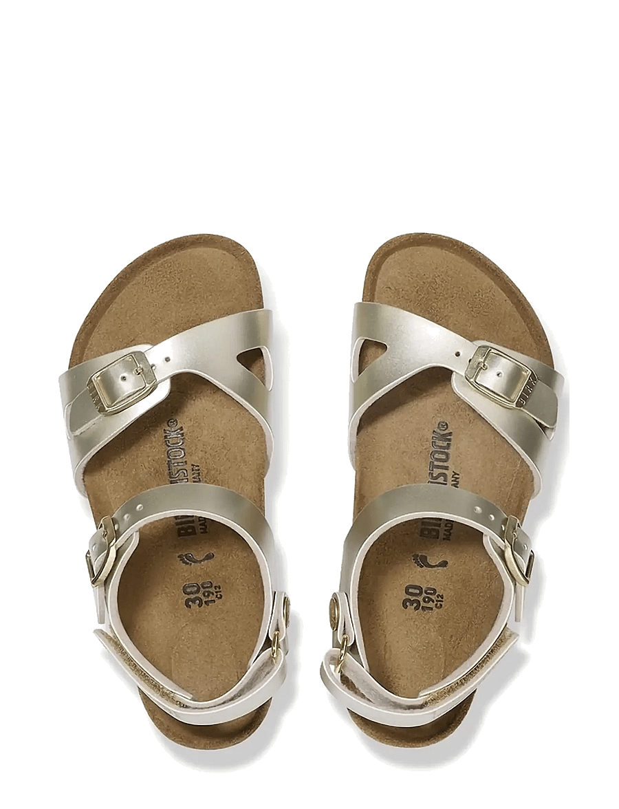 Birkenstock - Rio AS Kids BF Electric Metallic Gold - instappers - electric metallic gold - 1