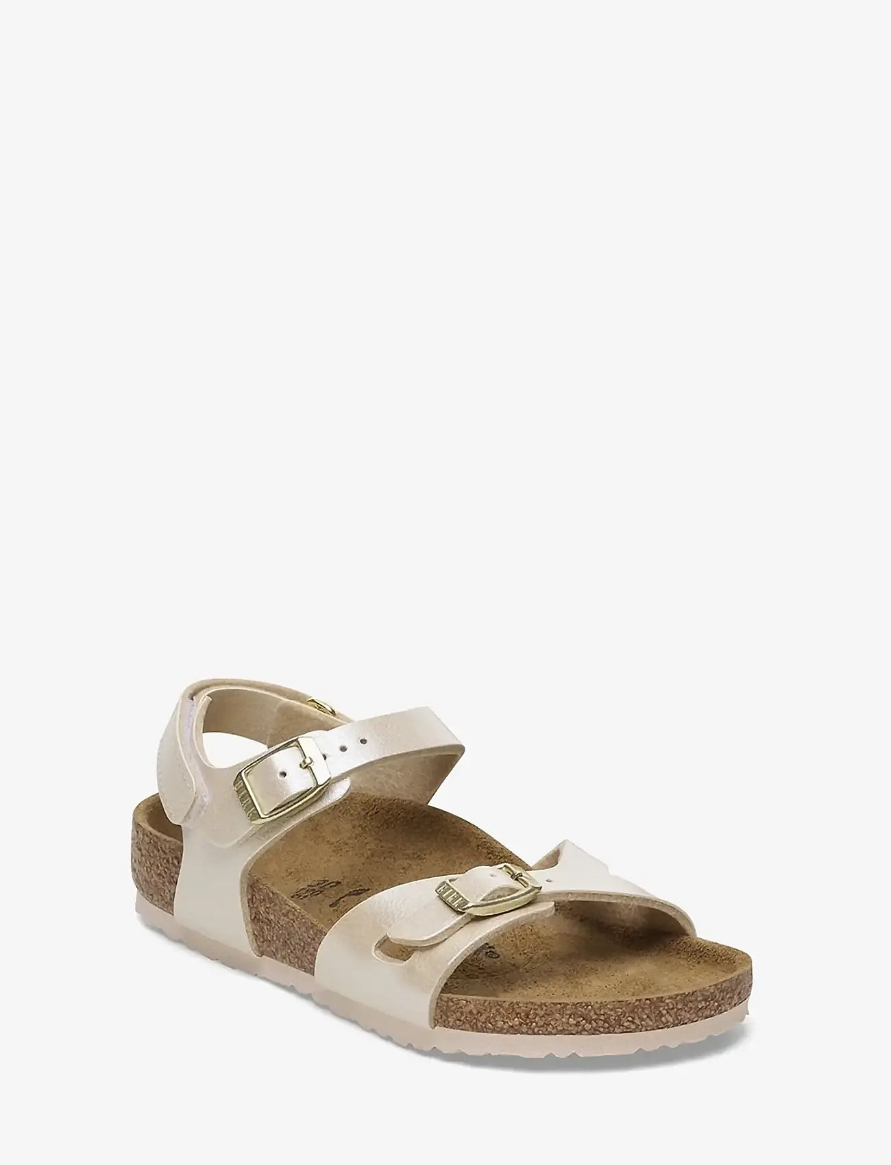 Birkenstock - Rio AS Kids BF - pantoufles - graceful pearl white - 0