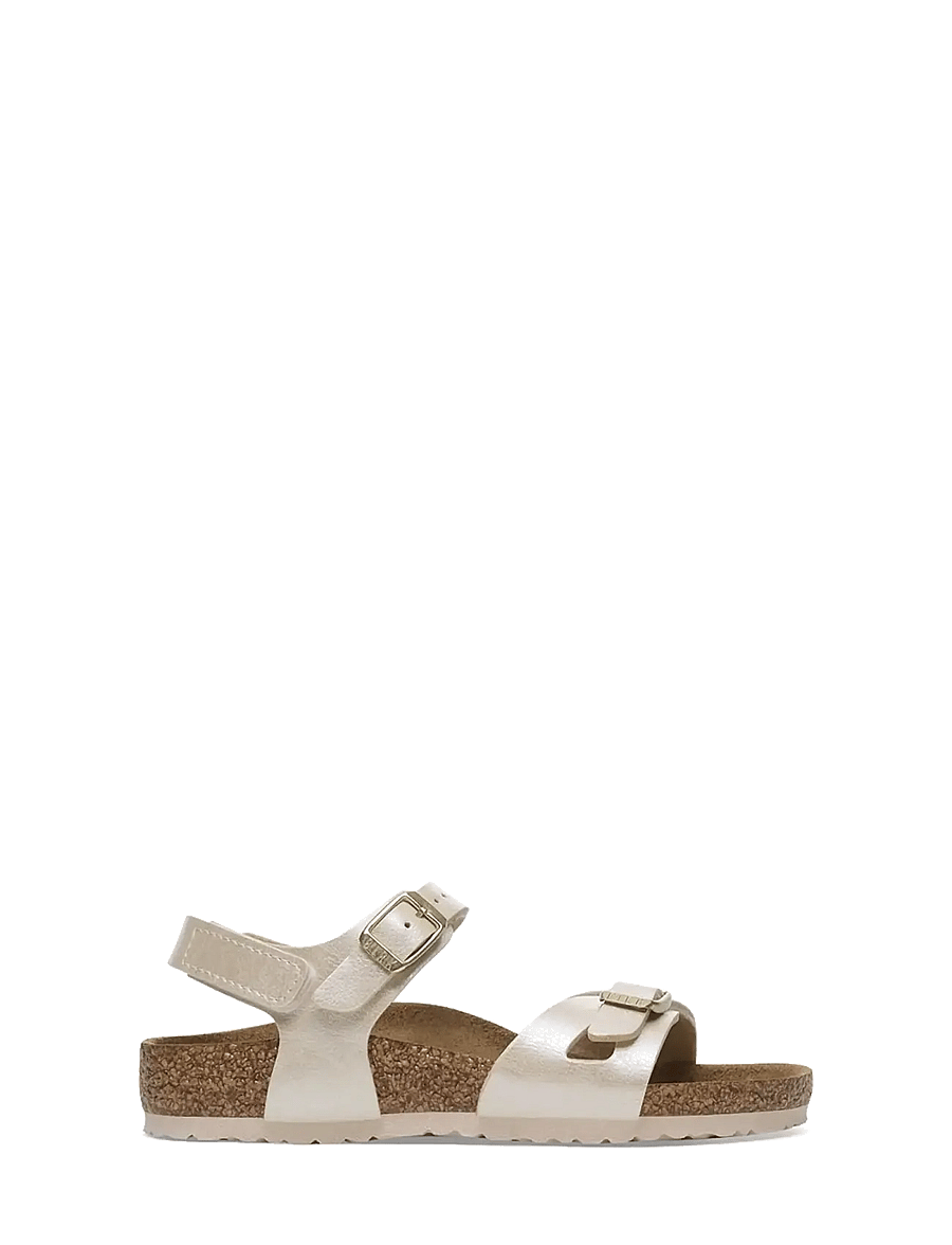 Birkenstock - Rio AS Kids BF - hausschuhe - graceful pearl white - 2