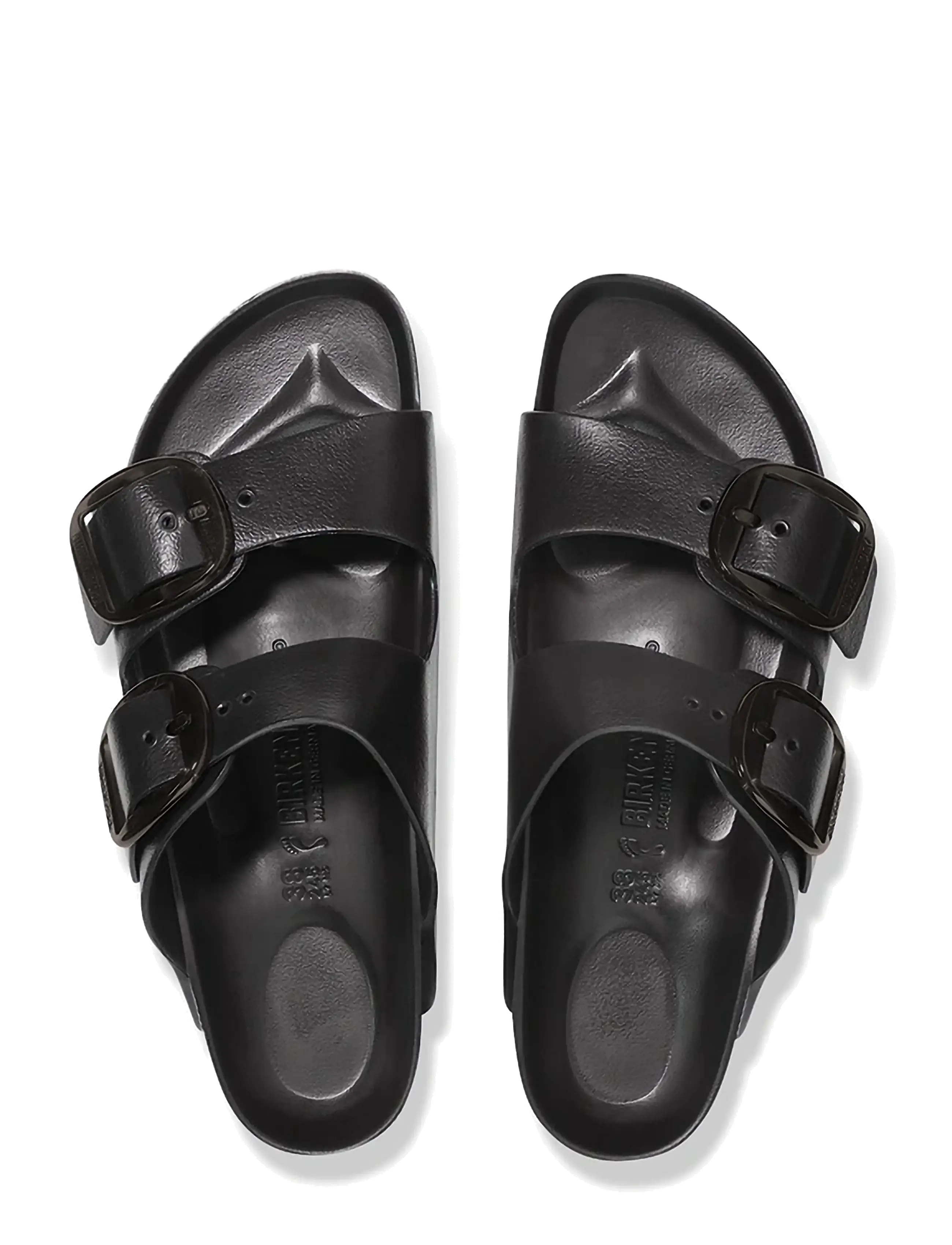 Birkenstock - Arizona Big Buckle EVA - flade sandaler - black - 1