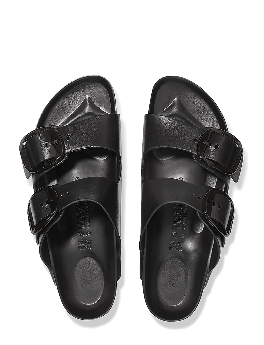 Birkenstock - Arizona Big Buckle EVA - platta sandaler - black - 1