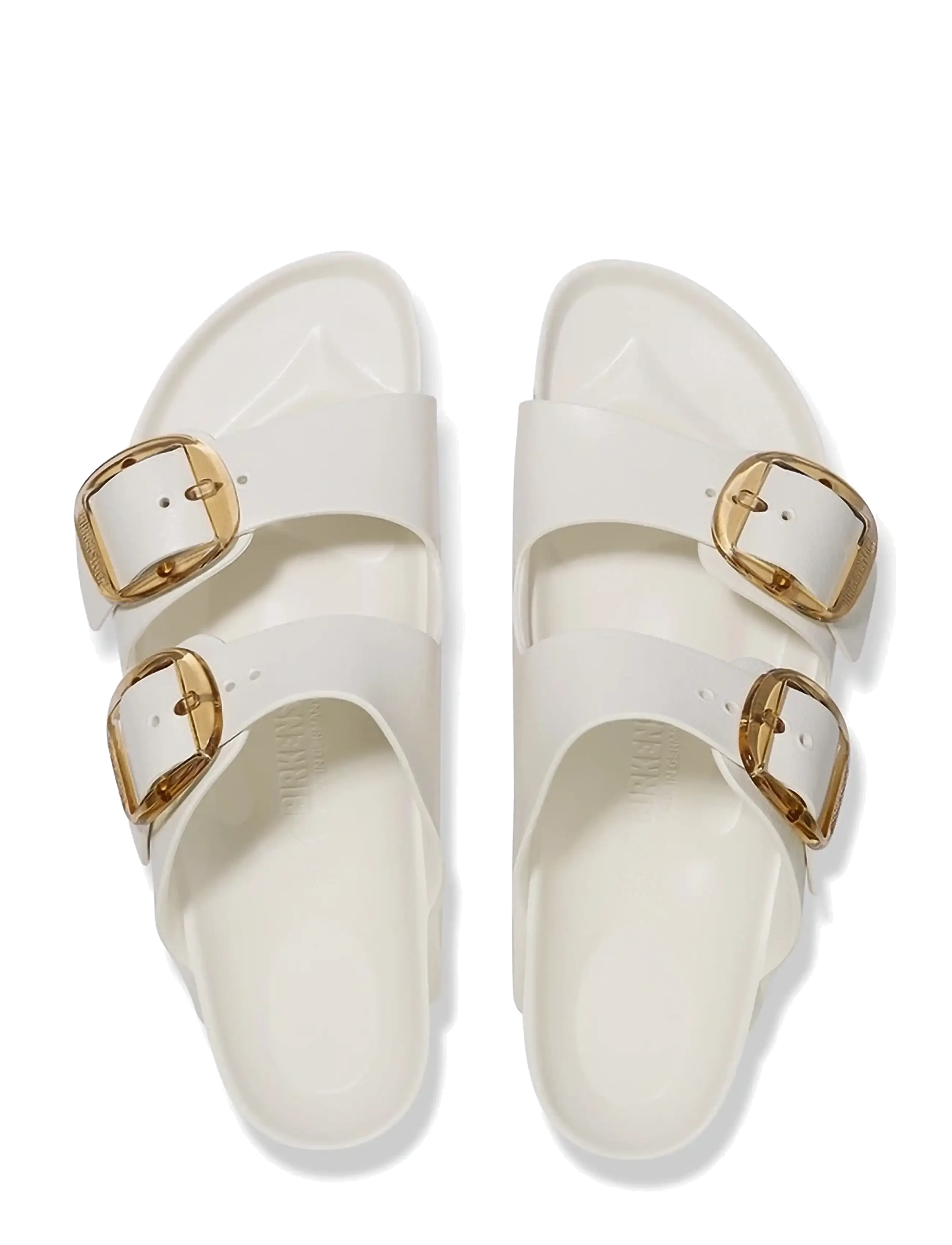 Birkenstock - Arizona Big Buckle EVA - flache sandalen - eggshell - 1