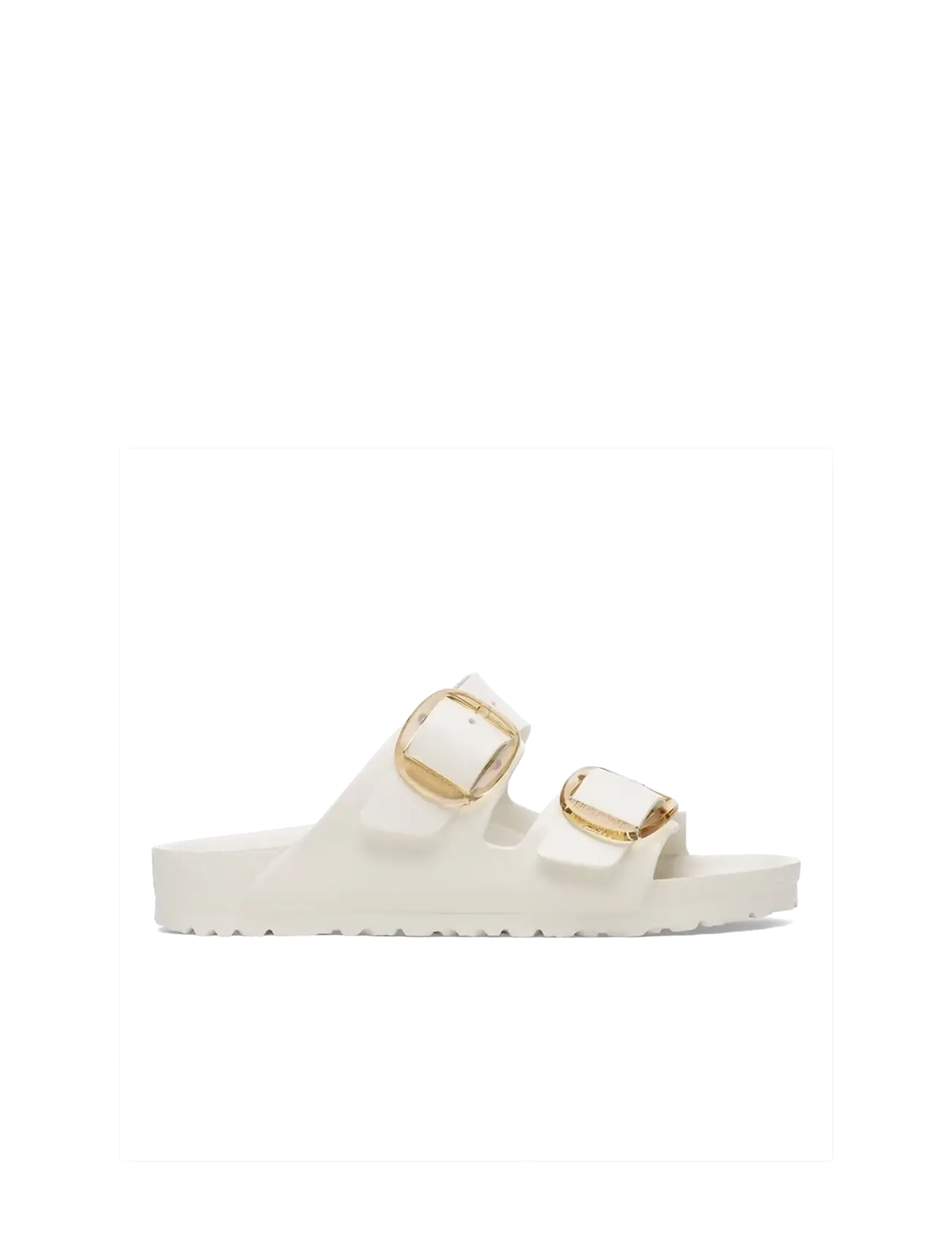 Birkenstock - Arizona Big Buckle EVA - flache sandalen - eggshell - 2