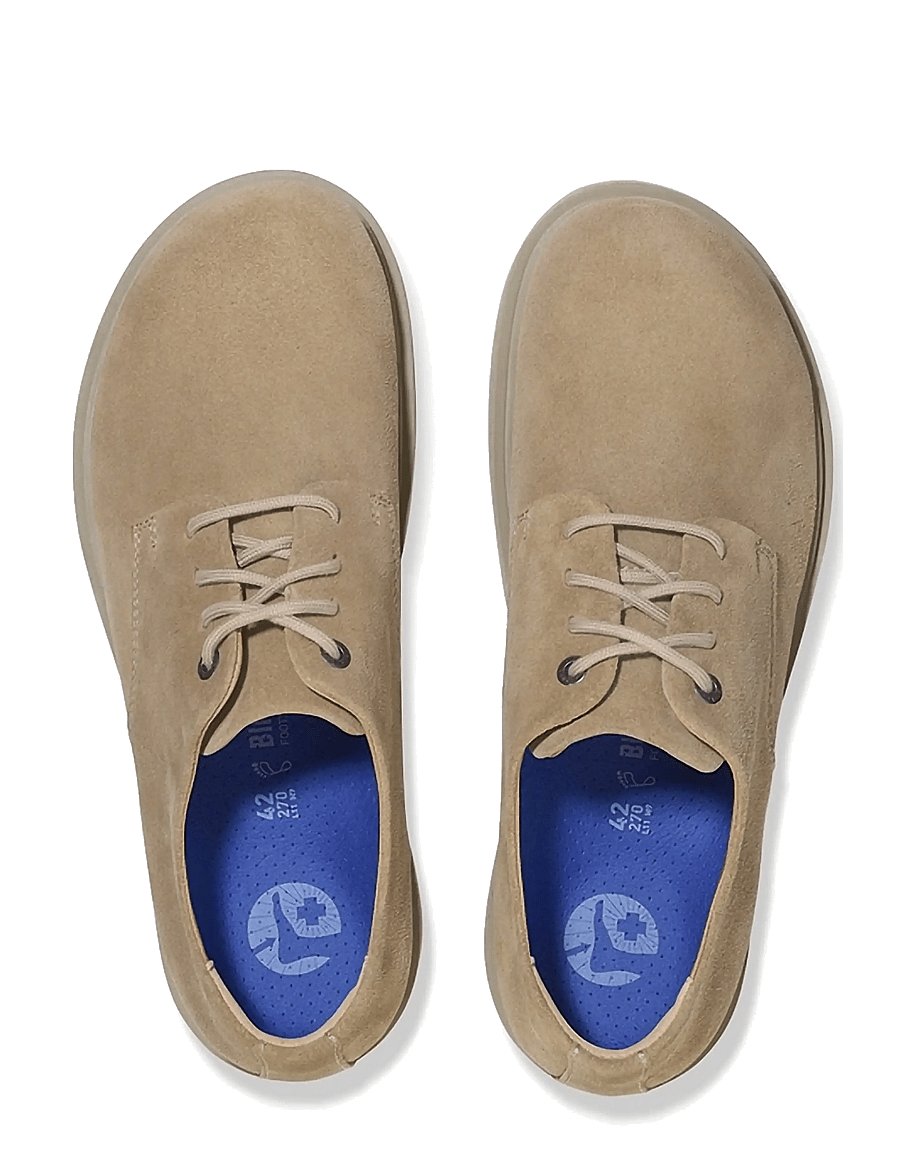 Birkenstock - Highwood Lace Low LEVE - derby-schuhe - taupe - 1