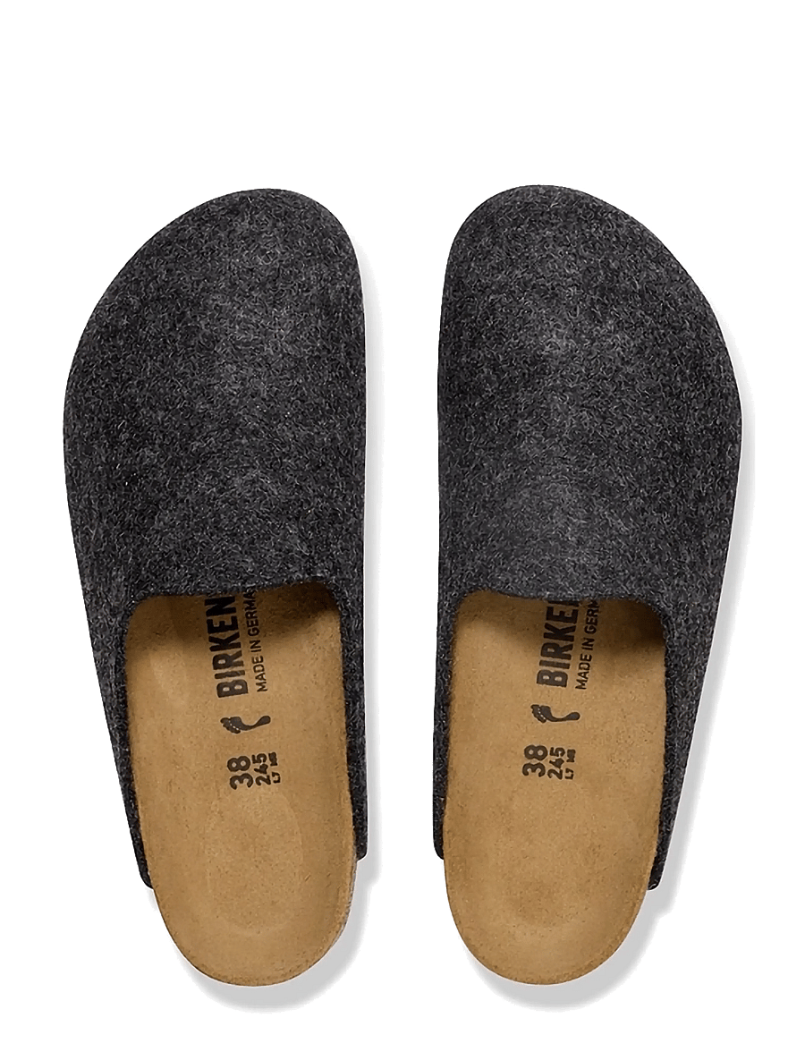 Birkenstock - Amsterdam FE Anthracite - platte muiltjes - anthracite - 1