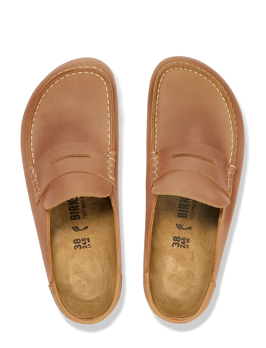 Birkenstock - Naples Wrapped LEOI - loafers - cognac - 1