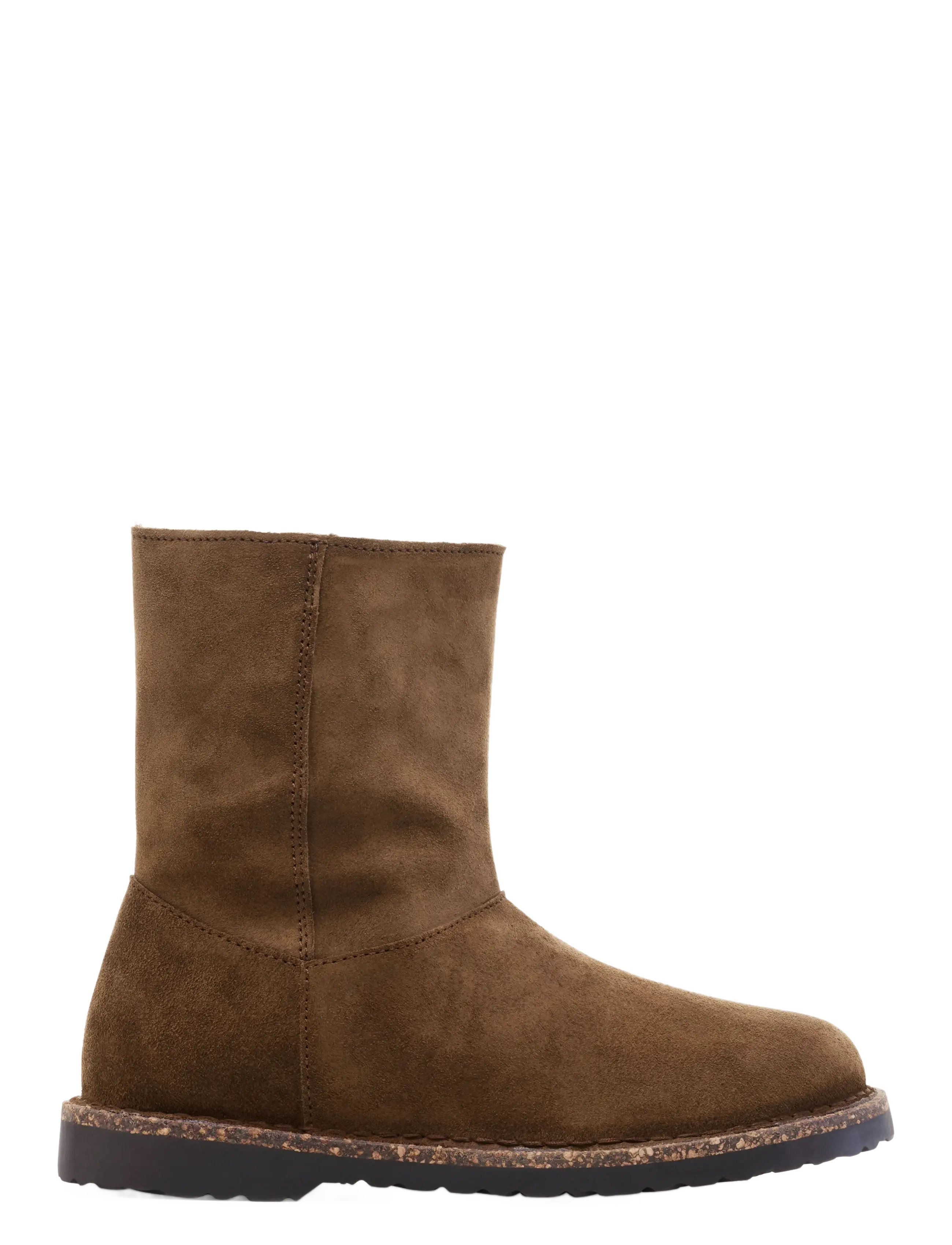Birkenstock - Uppsala Zip Shearling LEVE Dark Tea - madalad poolsaapad - dark tea - 2