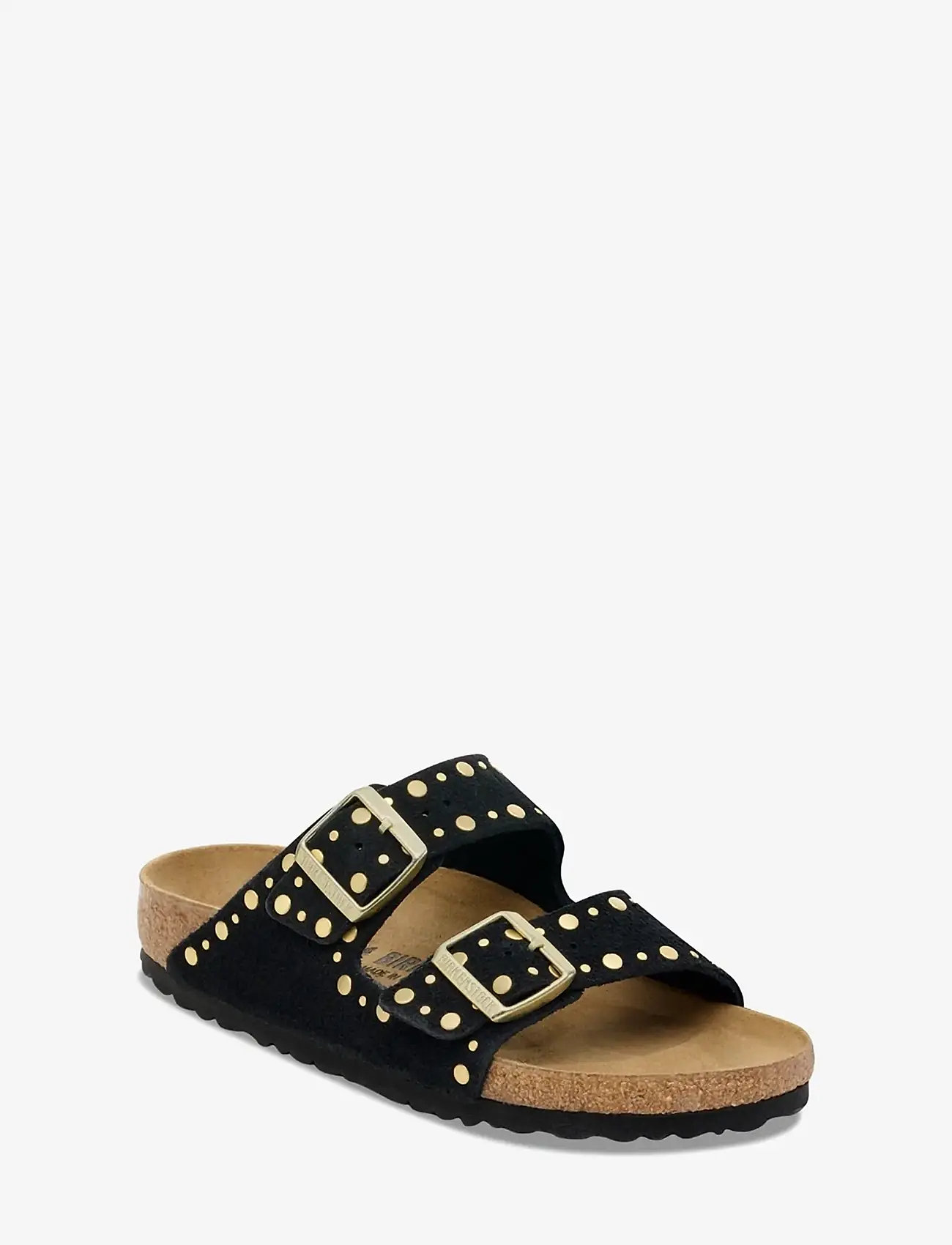 Birkenstock - Arizona Rivet LEVE Black - flade sandaler - black - 0