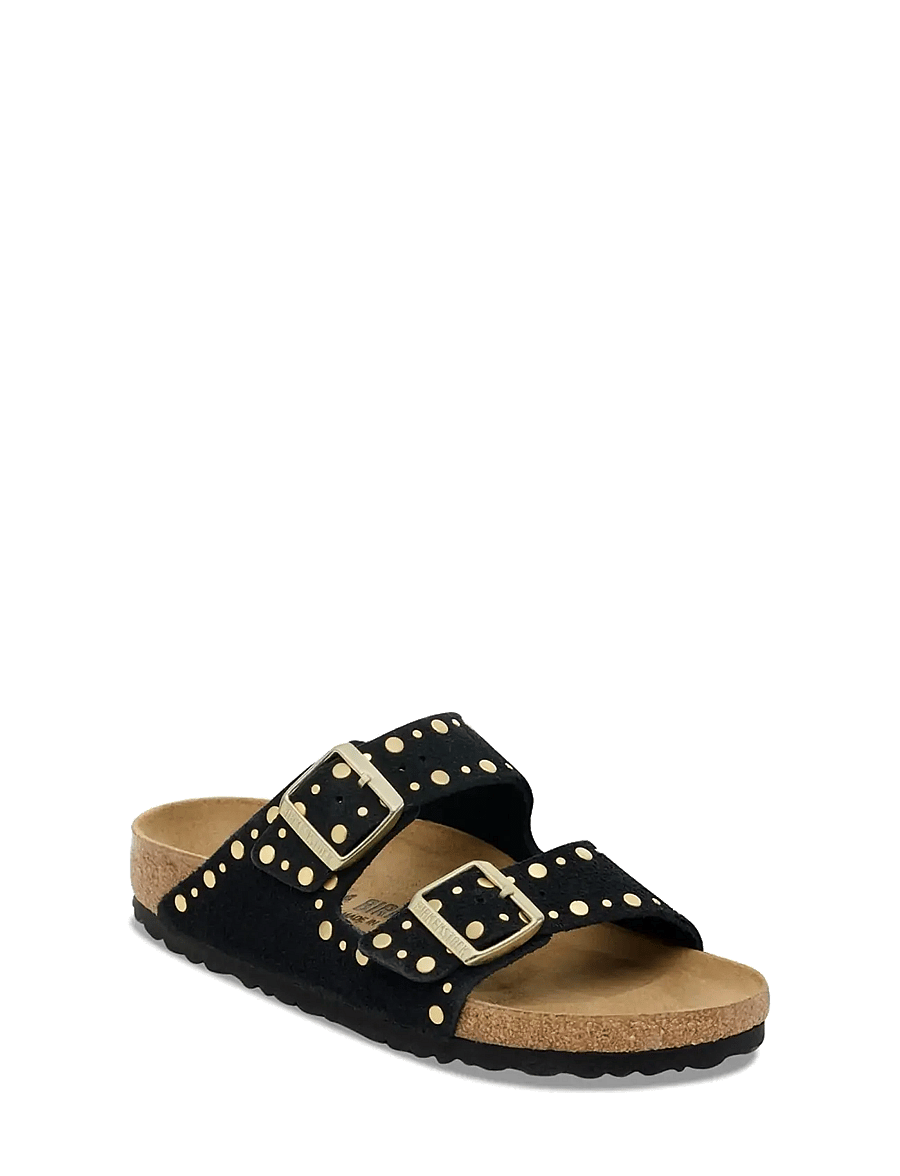 Birkenstock - Arizona Rivet LEVE Black - flache sandalen - black - 0