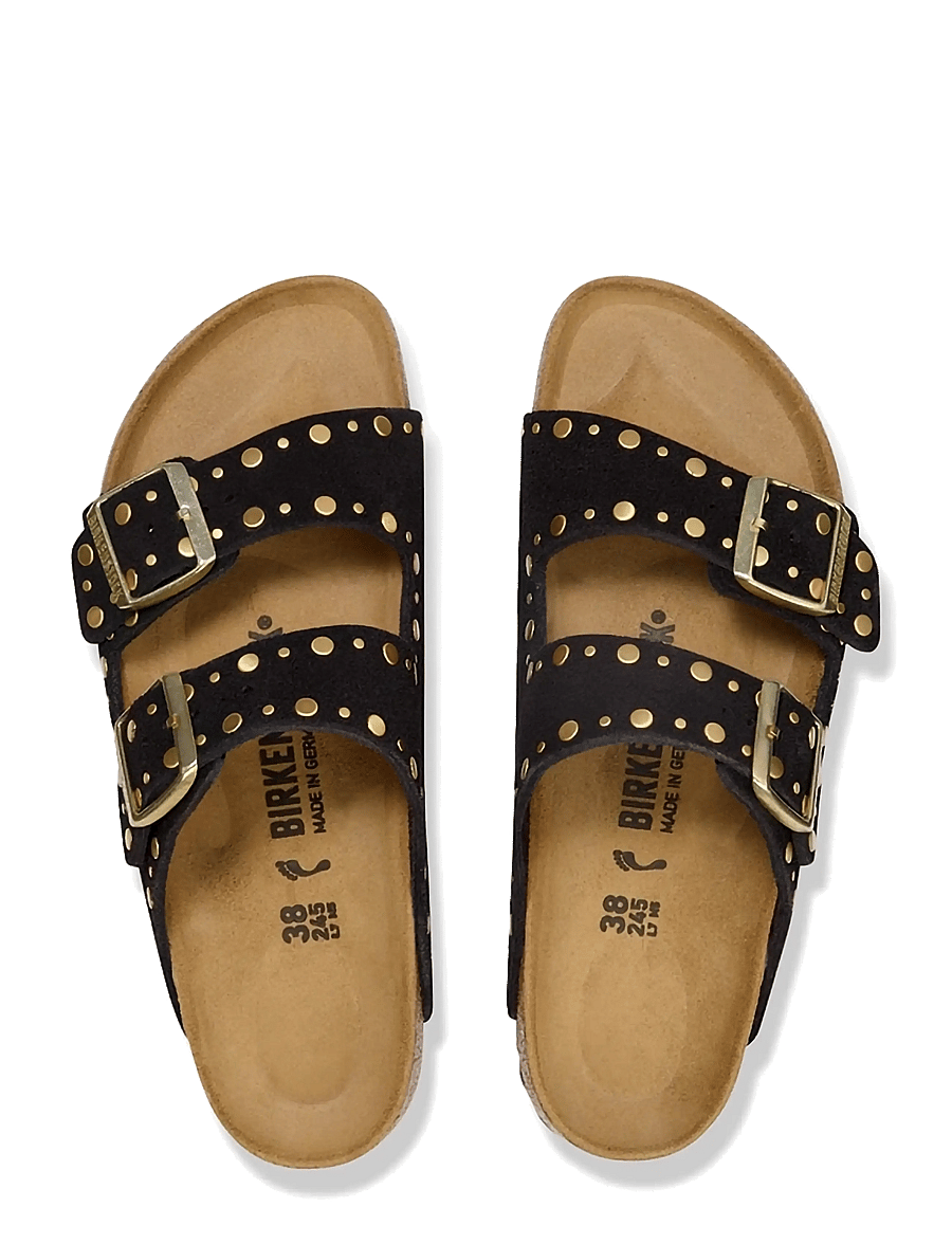 Birkenstock - Arizona Rivet LEVE Black - flache sandalen - black - 1