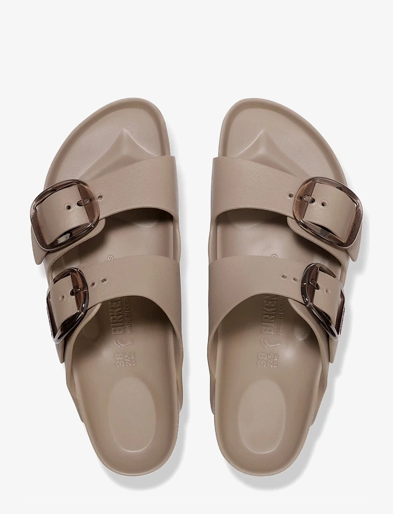Birkenstock - Arizona Big Buckle EVA - flache sandalen - gray taupe - 1