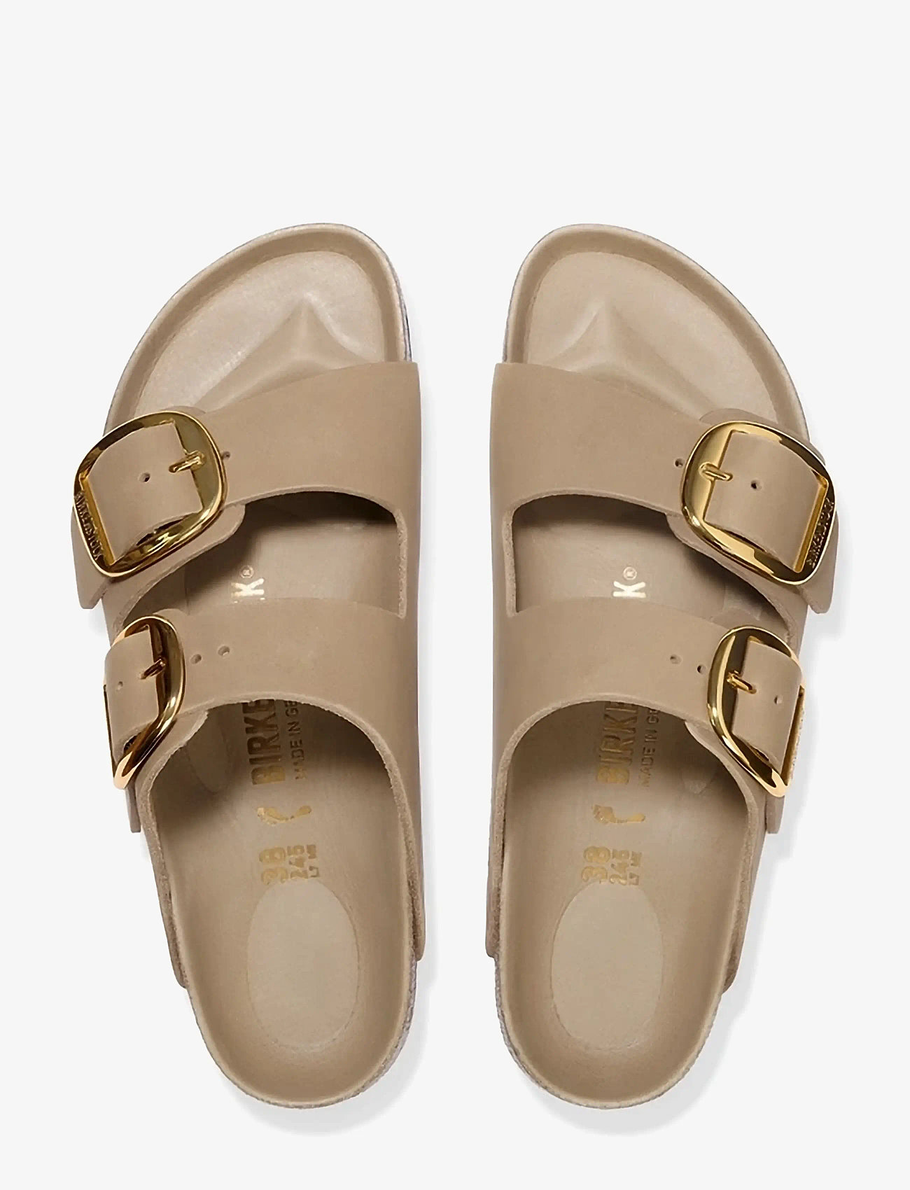 Birkenstock - Arizona Big Buckle LEOI TabaccoBrown HEX - flache sandalen - tabacco brown - 1
