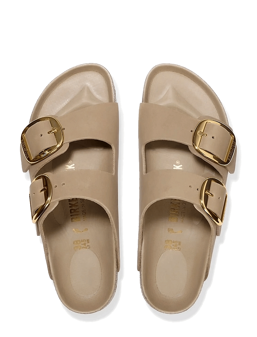 Birkenstock - Arizona Big Buckle LEOI TabaccoBrown HEX - madalad sandaalid - tabacco brown - 1