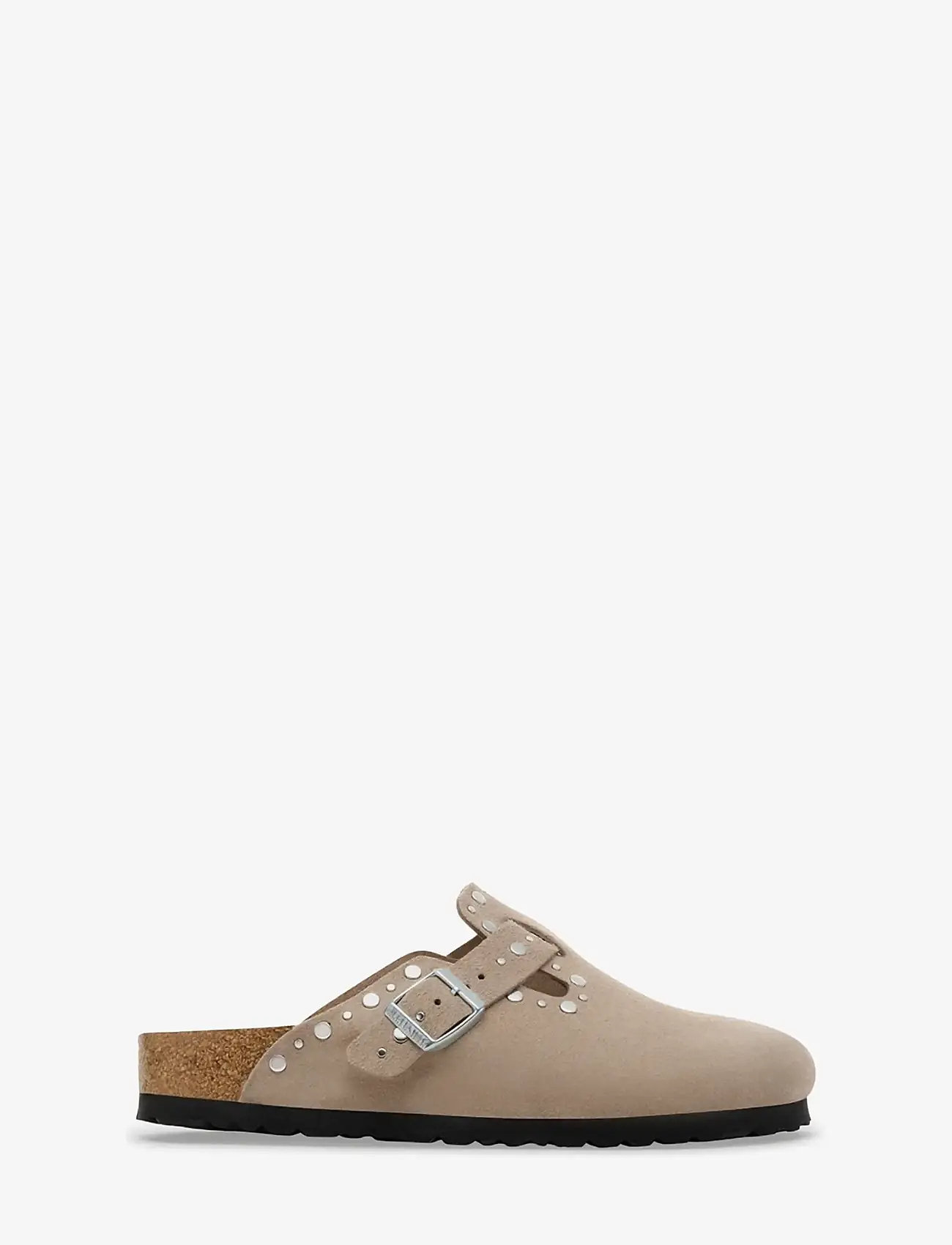 Birkenstock - Boston Rivet LEVE - platta mules - taupe - 2