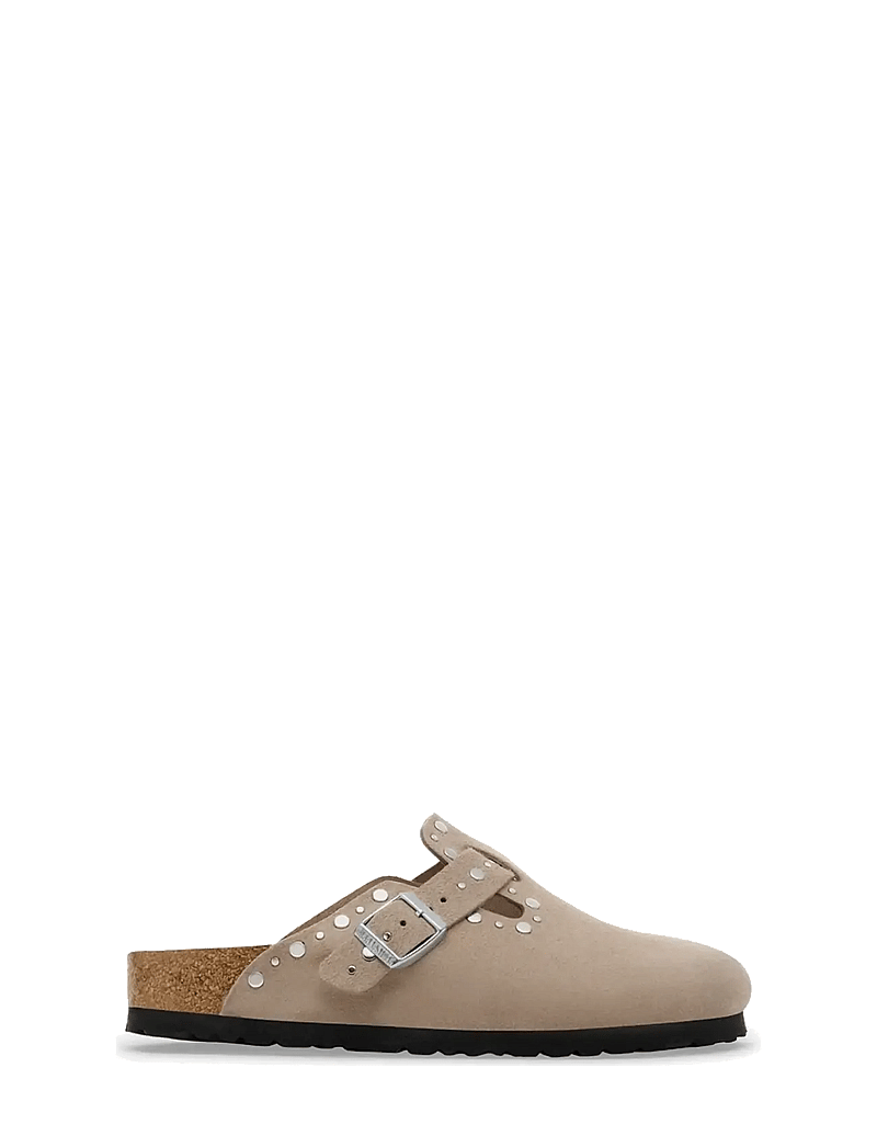 Birkenstock - Boston Rivet LEVE Taupe - flache pantoletten - taupe - 2