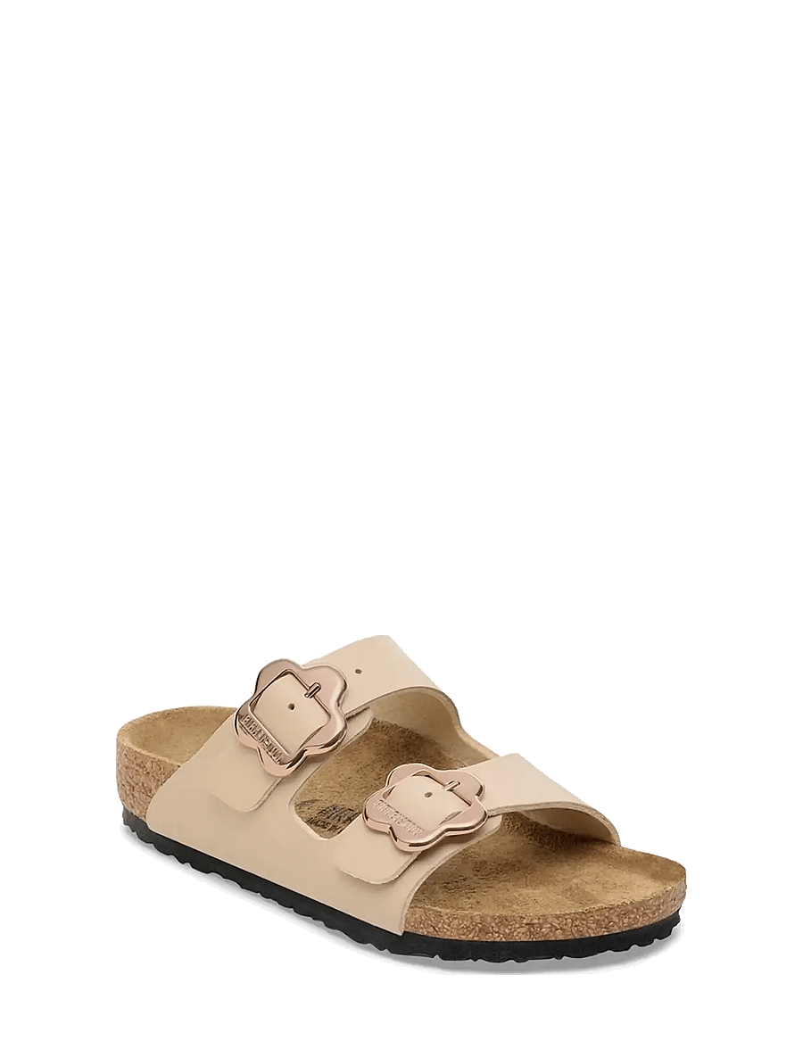 Birkenstock - Arizona Kids Flower Buckle BF - hausschuhe - sandcastle - 0