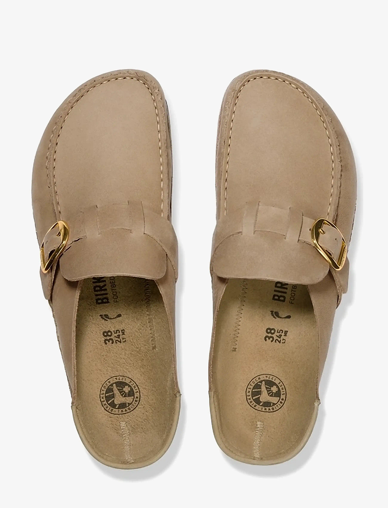 Birkenstock - Buckley LEOI - flat mules - tabacco brown - 1
