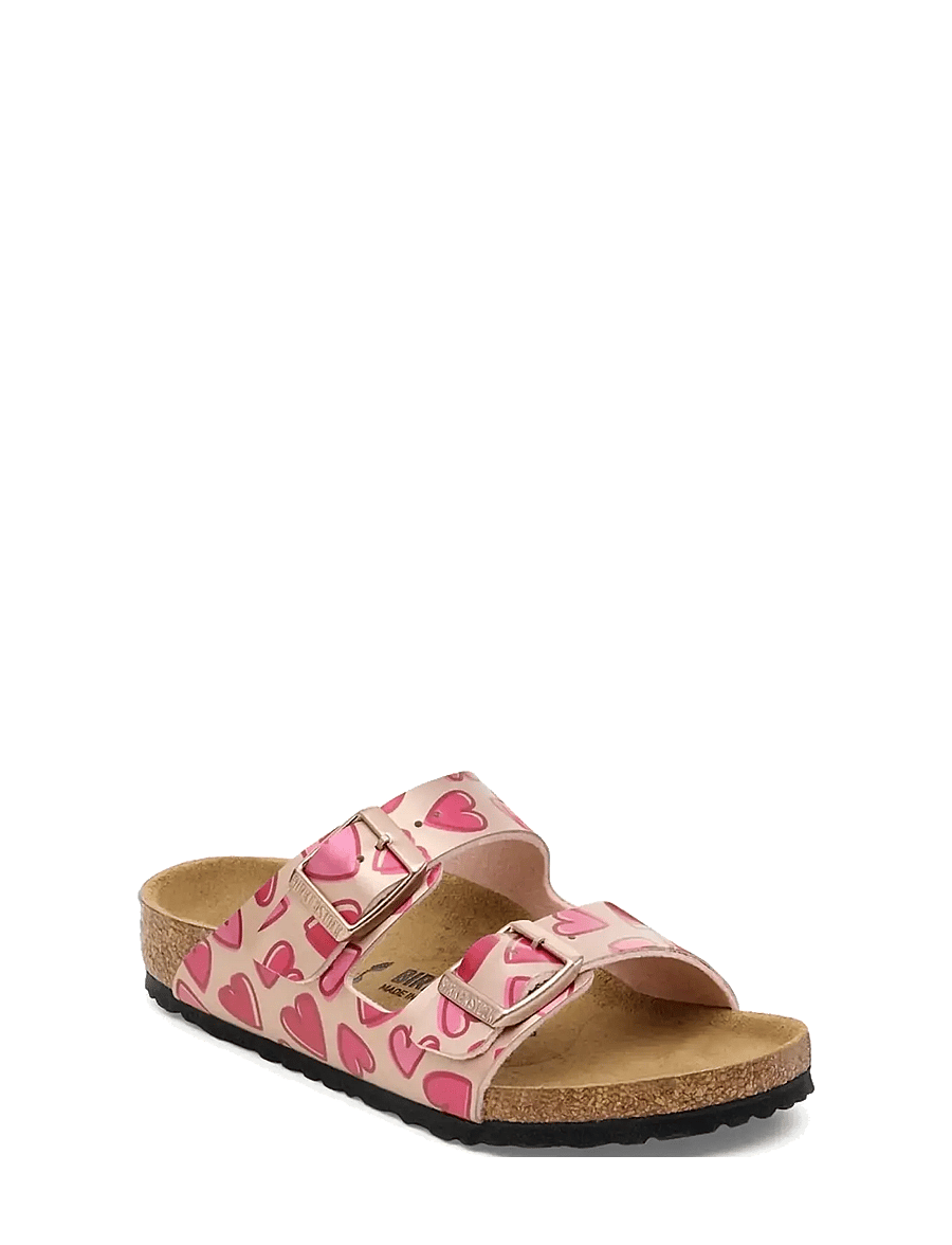 Birkenstock - Arizona Kids BF - sussid - electric metallic copper hearts - 0