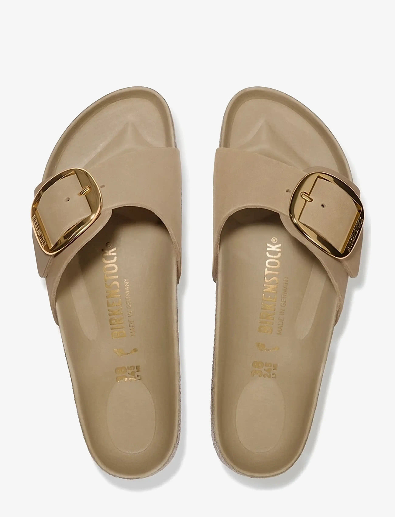 Birkenstock - Madrid Big Buckle LEOI  HEX - flade sandaler - tabacco brown - 1