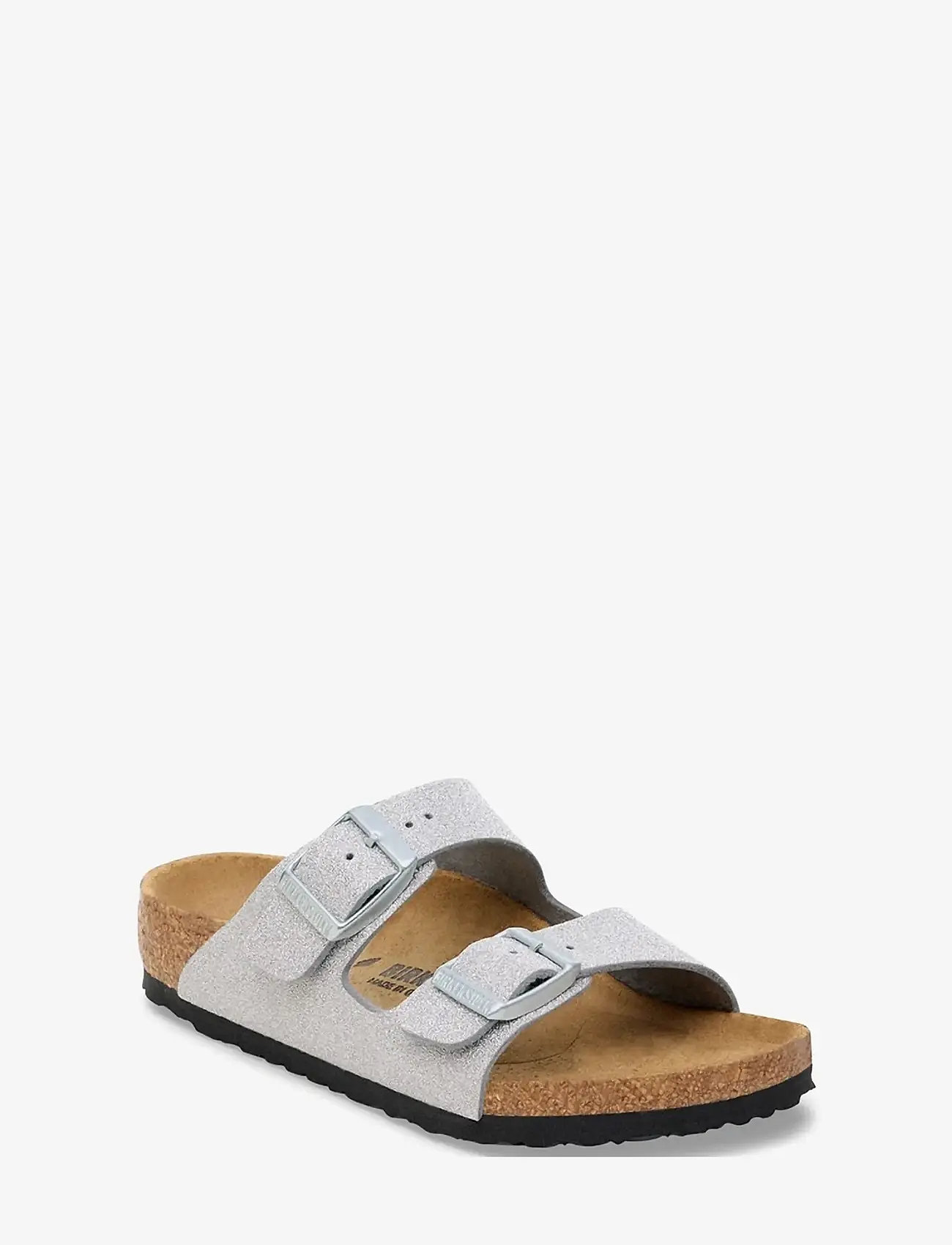 Birkenstock - Arizona Kids SYN Shiny Glitter Silver - hjemmesko - shiny glitter silver - 0