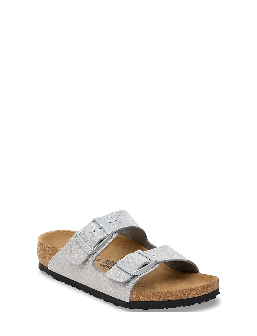 Birkenstock - Arizona Kids SYN Shiny Glitter Silver - hausschuhe - shiny glitter silver - 0