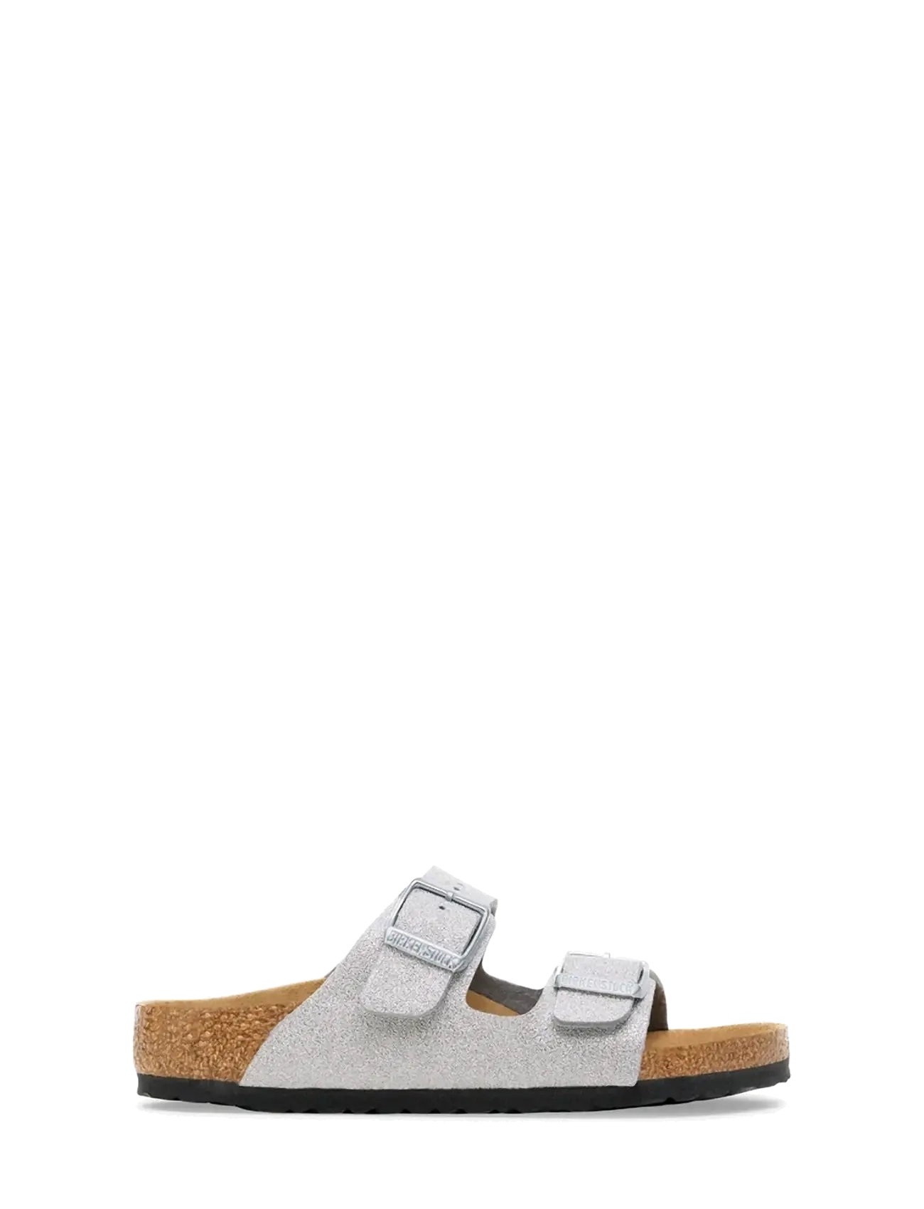 Birkenstock - Arizona Kids SYN Shiny Glitter Silver - hausschuhe - shiny glitter silver - 2