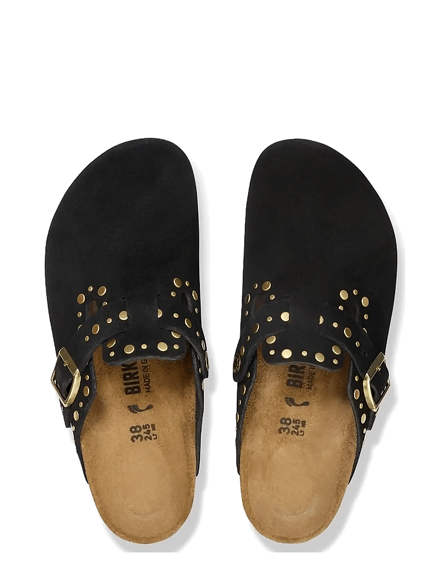 Birkenstock - Boston Rivet LEVE Black - flache pantoletten - black - 1