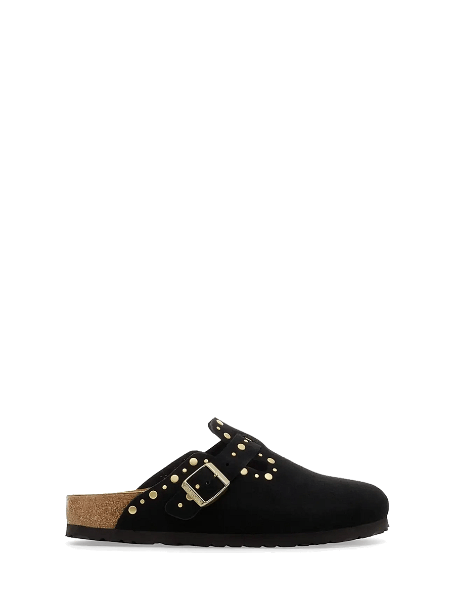 Birkenstock - Boston Rivet LEVE Black - flache pantoletten - black - 2