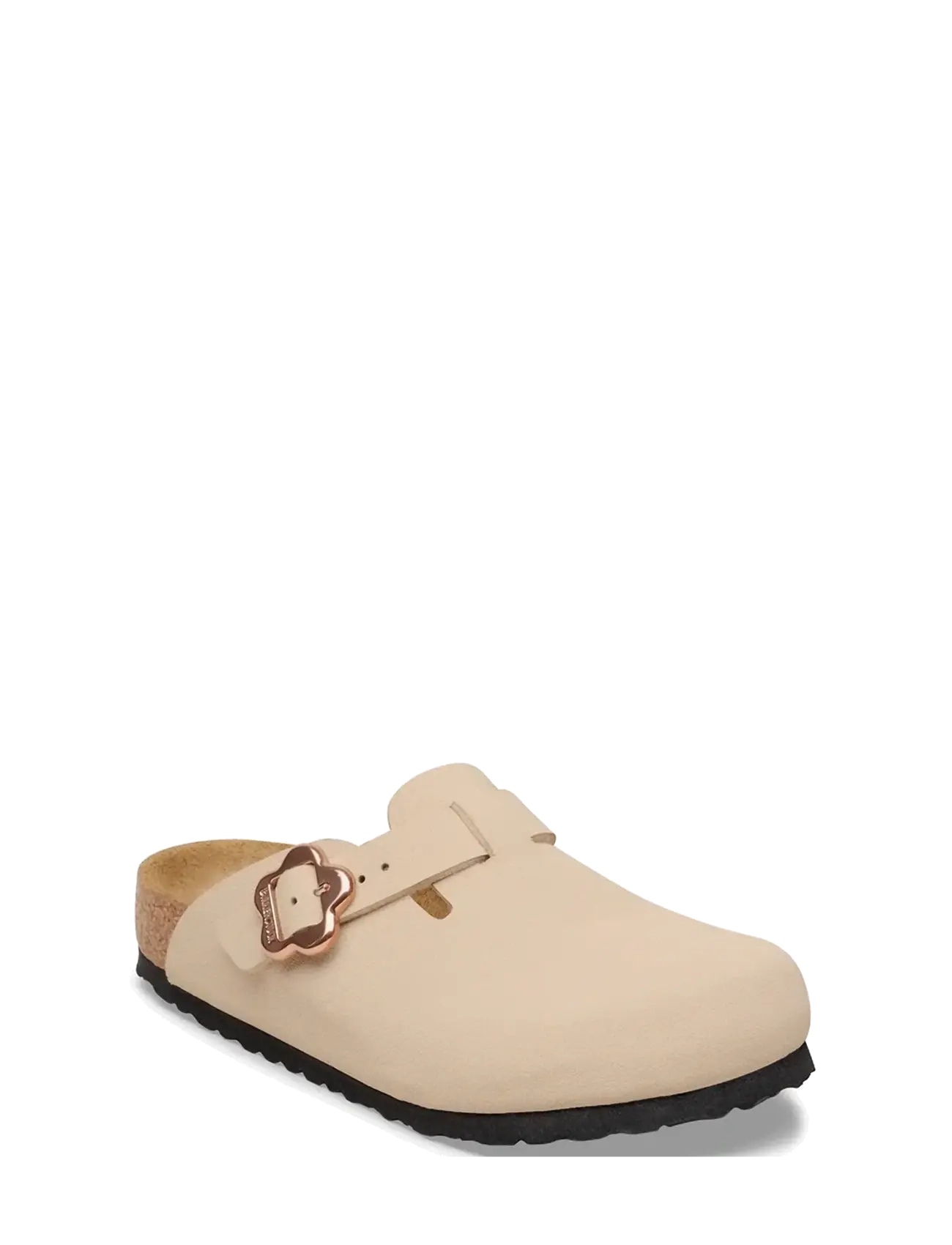 Birkenstock Boston Kids Flower Buck BFBC - Clogs - SANDCASTLE / cream