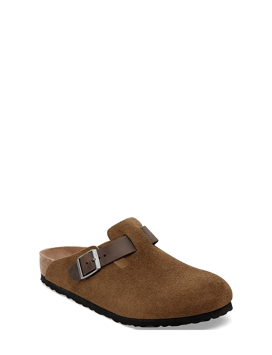 Birkenstock - Boston LEVE/LEOI - mules & clogs - dark tea - 0
