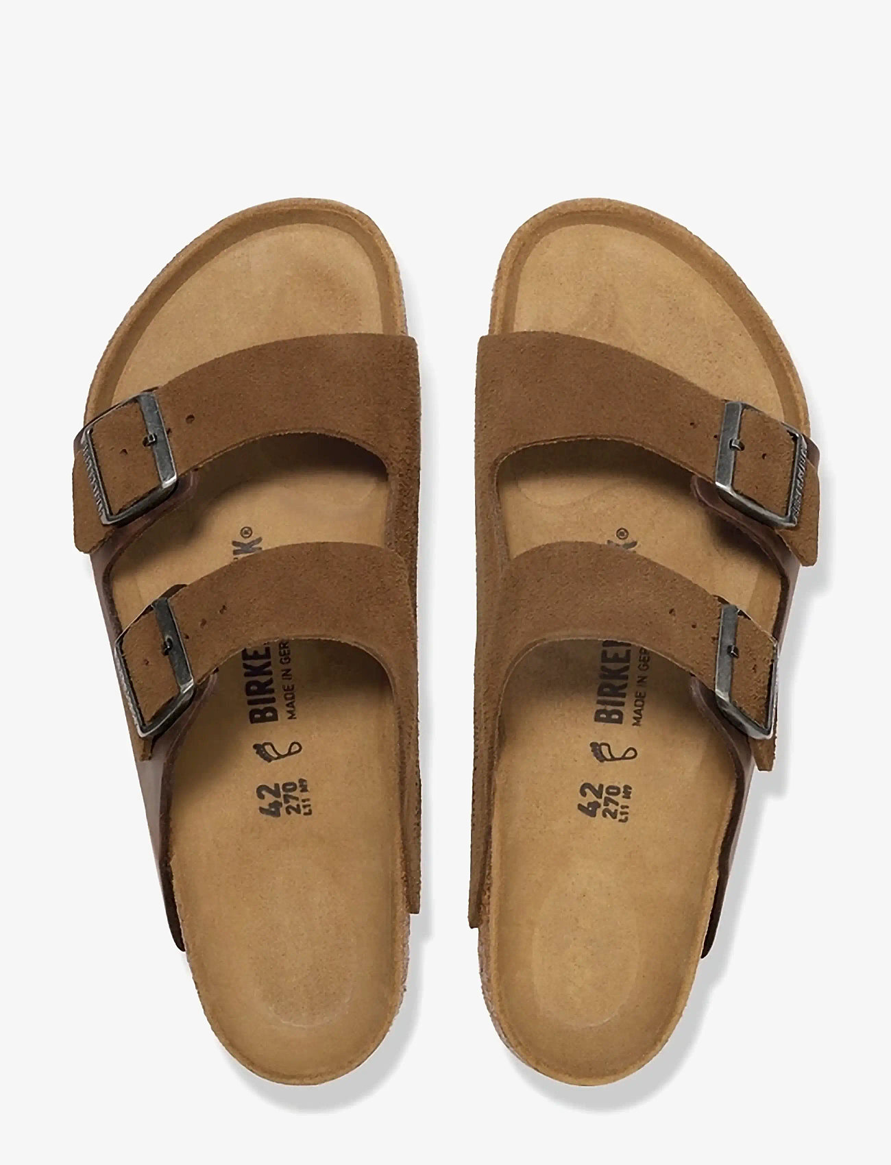 Birkenstock - Arizona LEVE/LEOI - puhkuse põhitooted - dark tea - 1