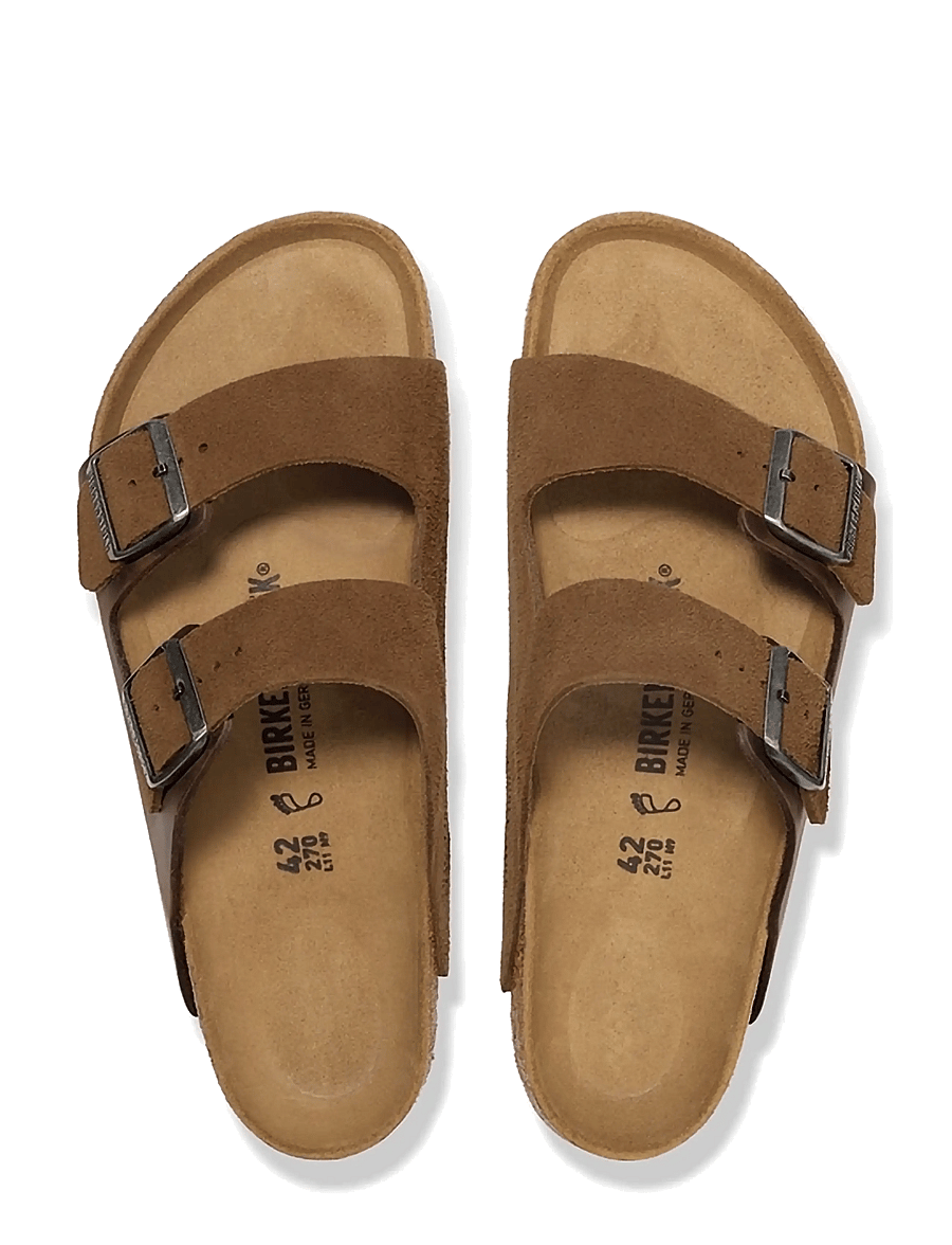 Birkenstock - Arizona LEVE/LEOI - sandaalid - dark tea - 1