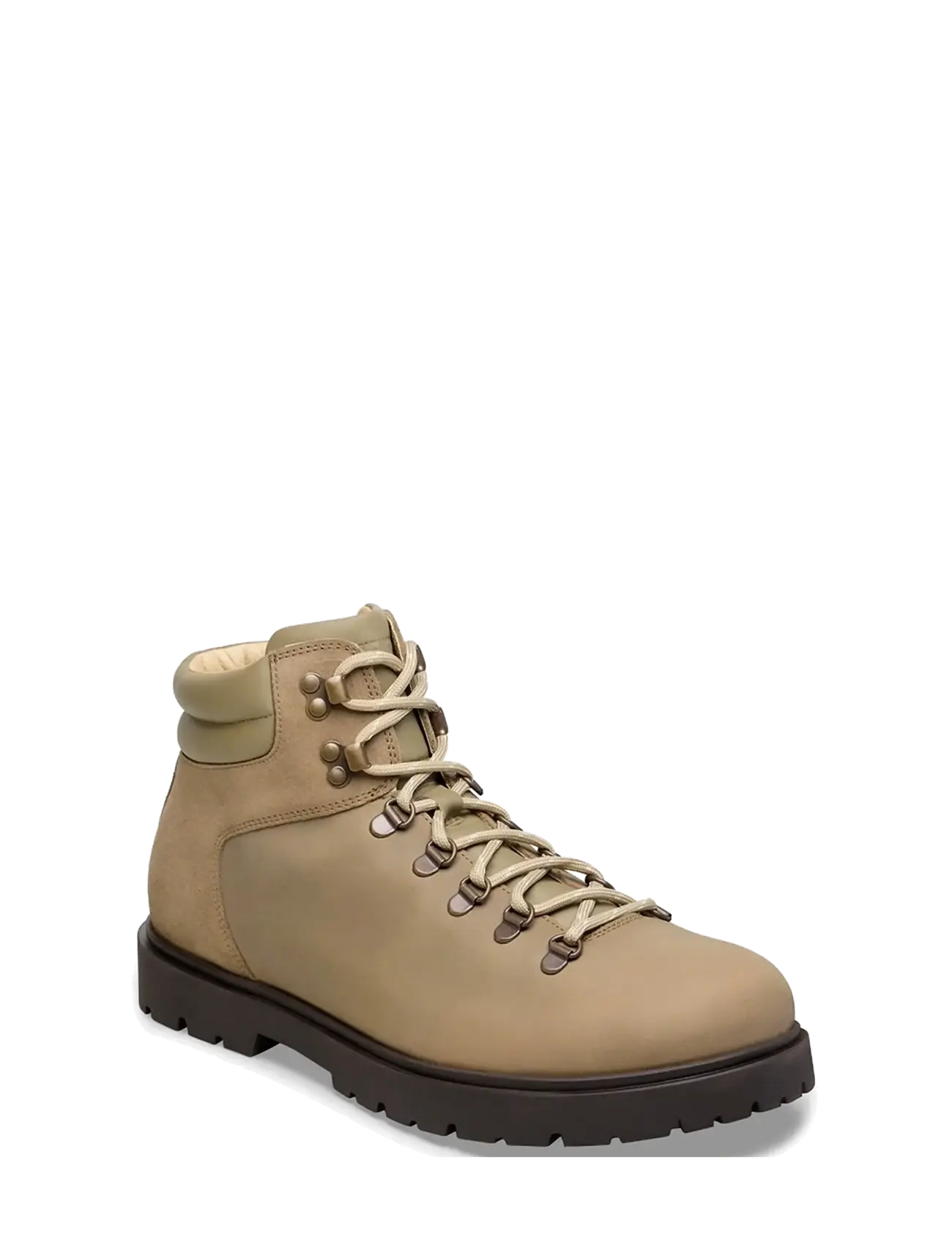 Birkenstock Jackson 2.0 Lenb, 48, Boots, Beige - Lace Up Männerswear
