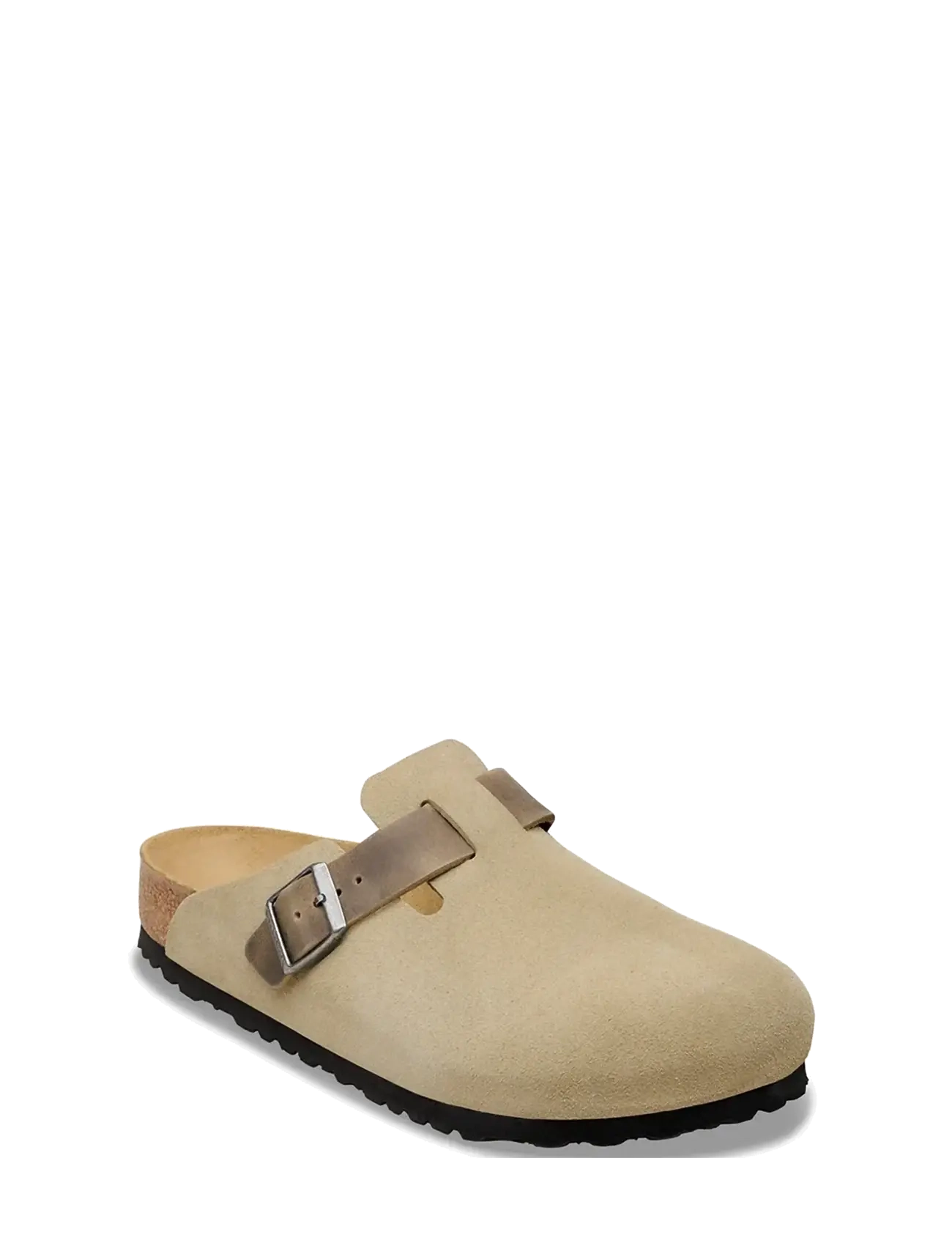 Birkenstock Boston Leve/Leoi, 41, Schuhe, Beige - Mules & Clogs, Männerswear