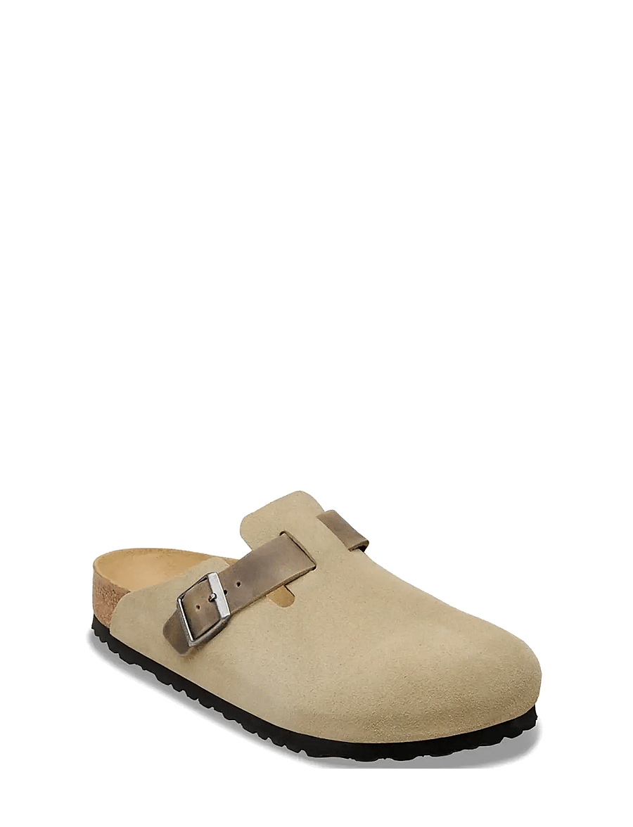 Birkenstock - Boston LEVE/LEOI - pantoletten & clogs - faded khaki - 0