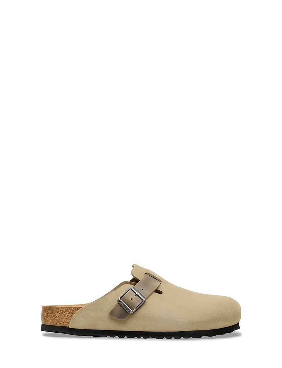 Birkenstock - Boston LEVE/LEOI - pantoletten & clogs - faded khaki - 2