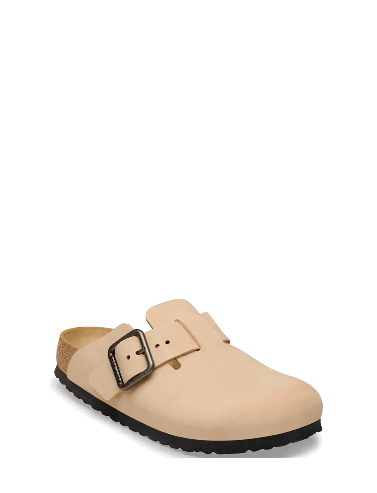 Birkenstock Boston Wb Lenb Sandcastle, 45, Schuhe, Beige - Mules & Clogs, Männerswear