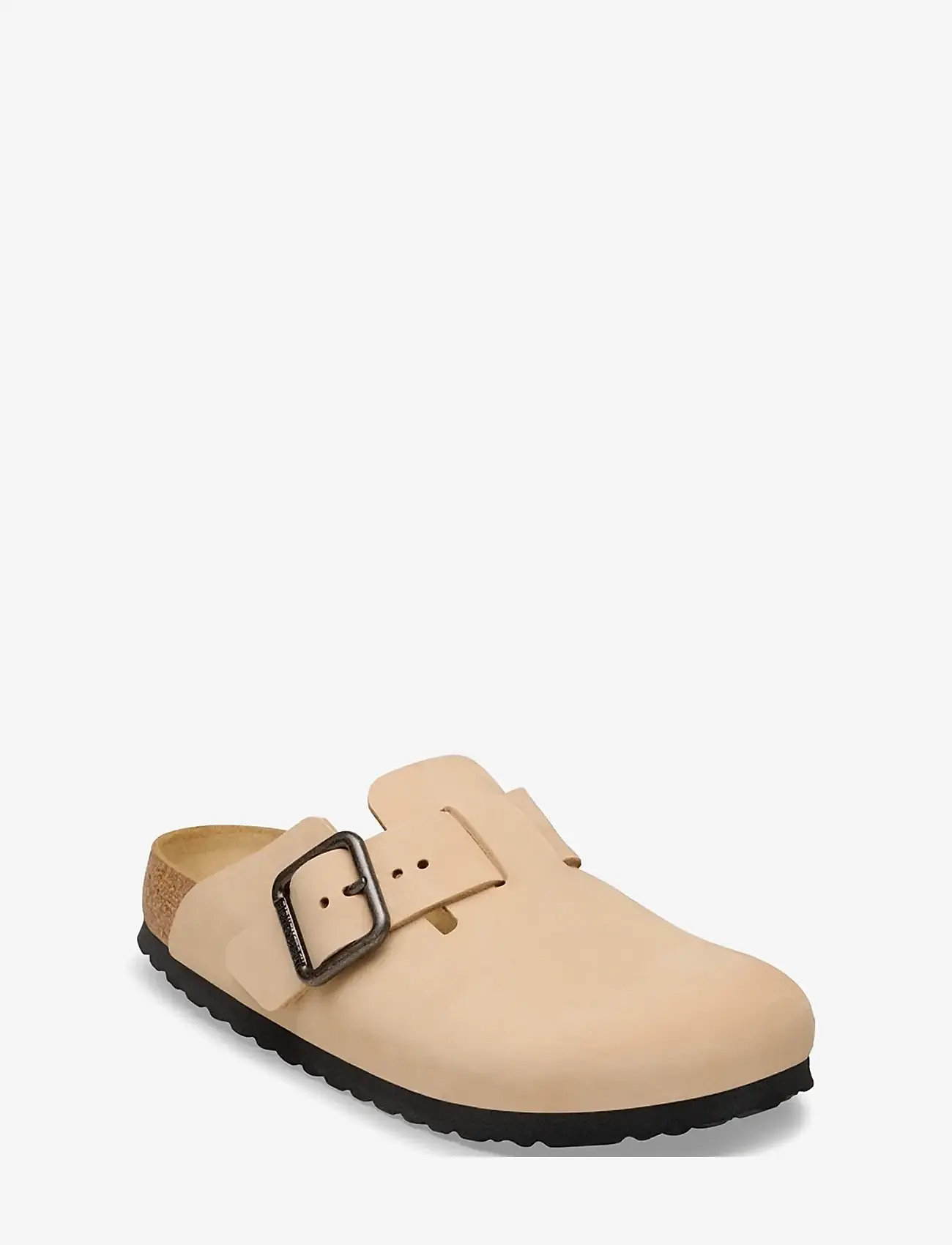 Birkenstock - Boston WB LENB Sandcastle - pantoletten & clogs - sandcastle - 0