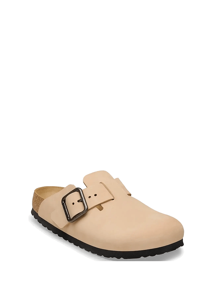 Birkenstock - Boston WB LENB Sandcastle - pantoletten & clogs - sandcastle - 0