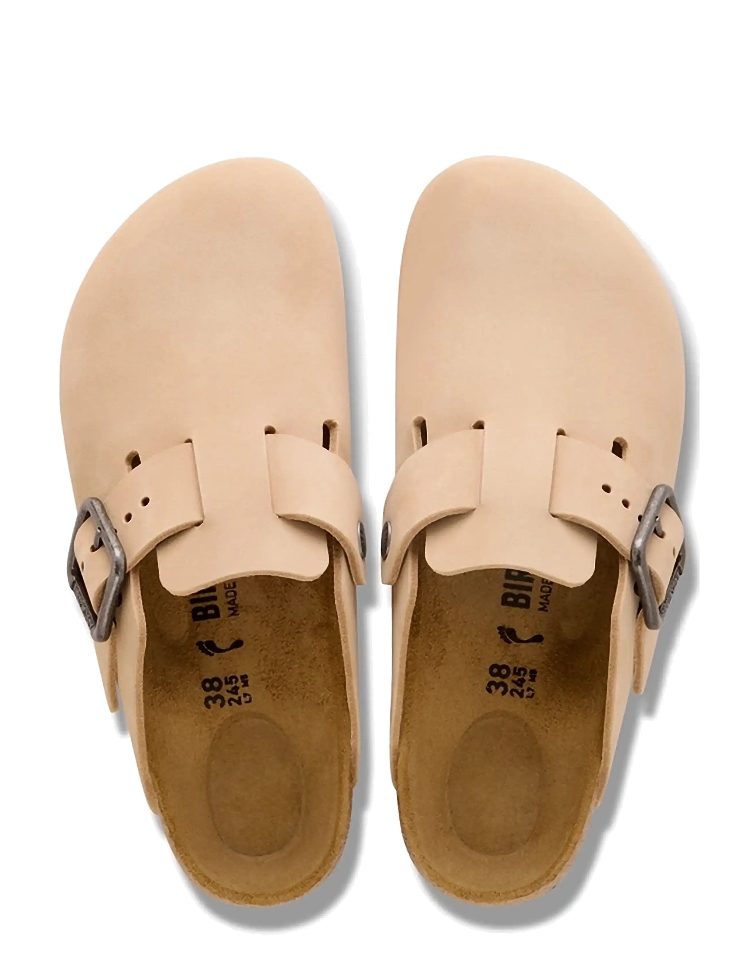 Birkenstock - Boston WB LENB Sandcastle - tagant lahtised kingad ja kotad - sandcastle - 1