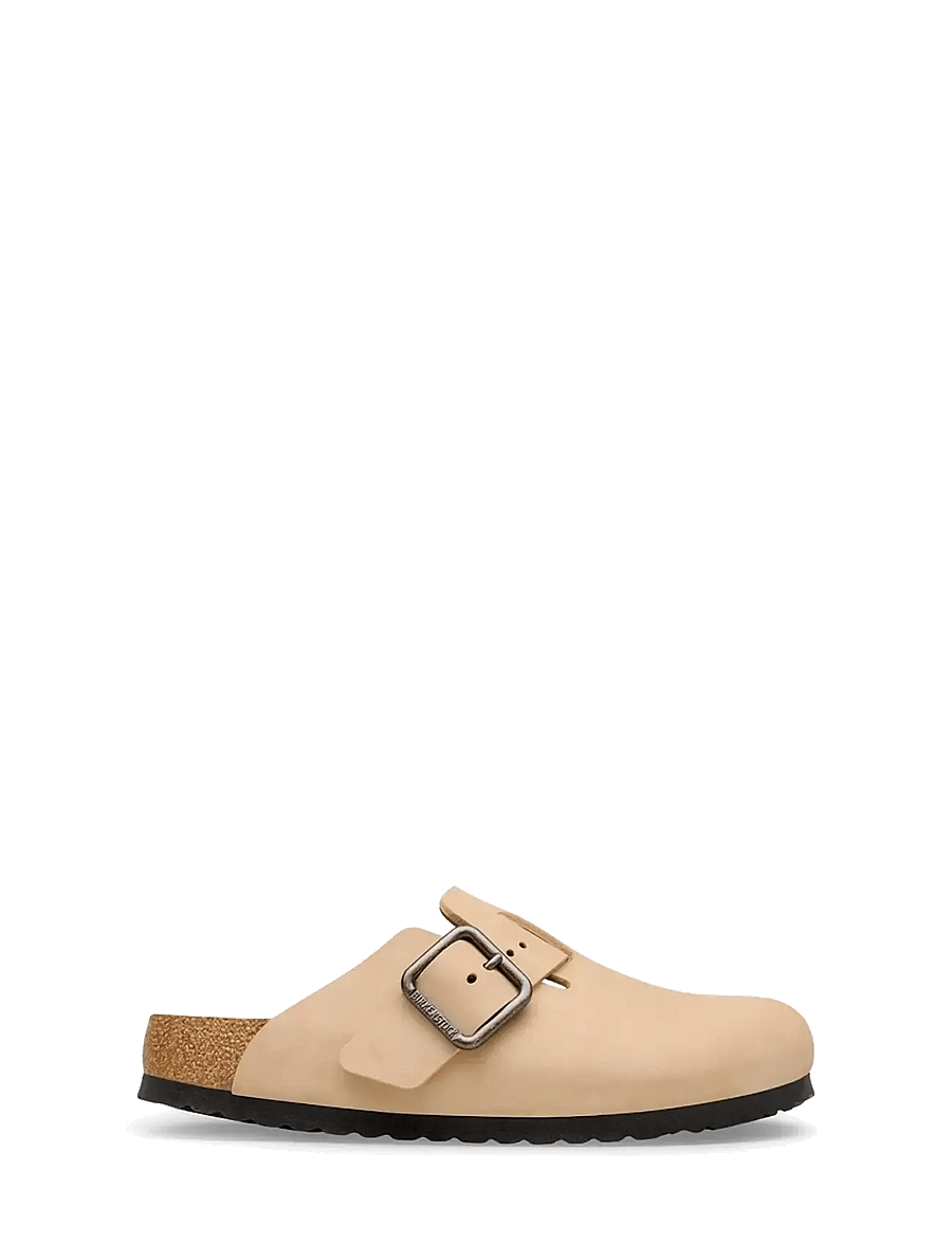 Birkenstock - Boston WB LENB Sandcastle - pantoletten & clogs - sandcastle - 2