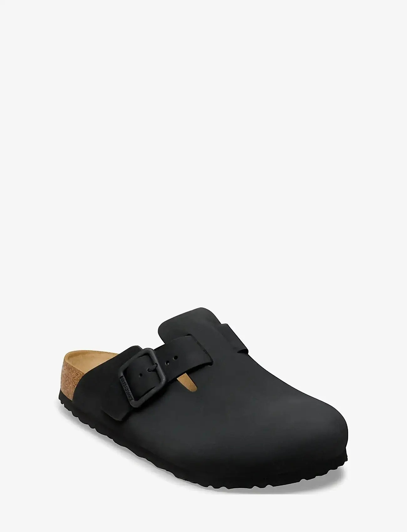 Birkenstock - Boston WB LENB - mules & clogs - black - 0