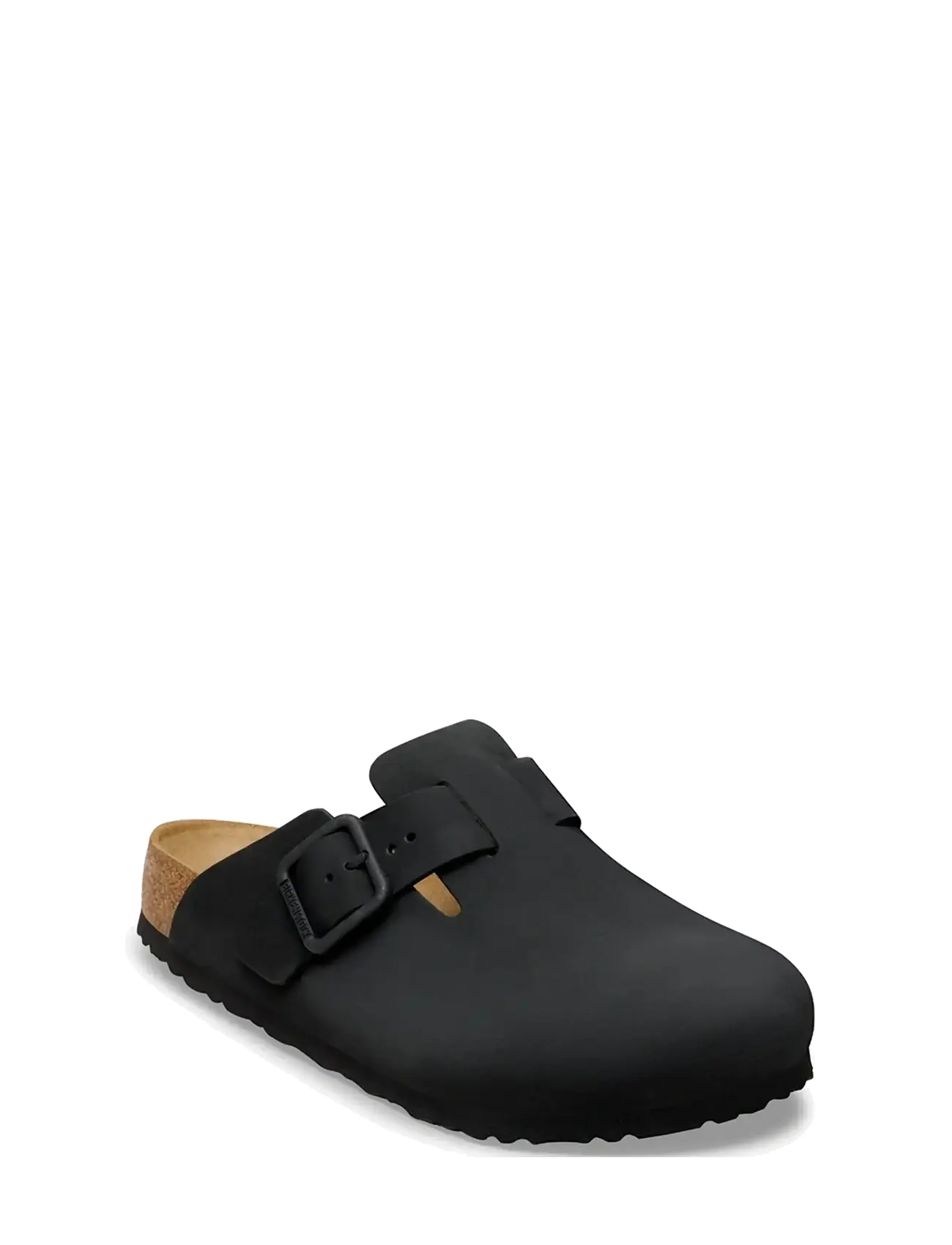 Birkenstock Boston WB LENB - Pistokkaat - BLACK / black